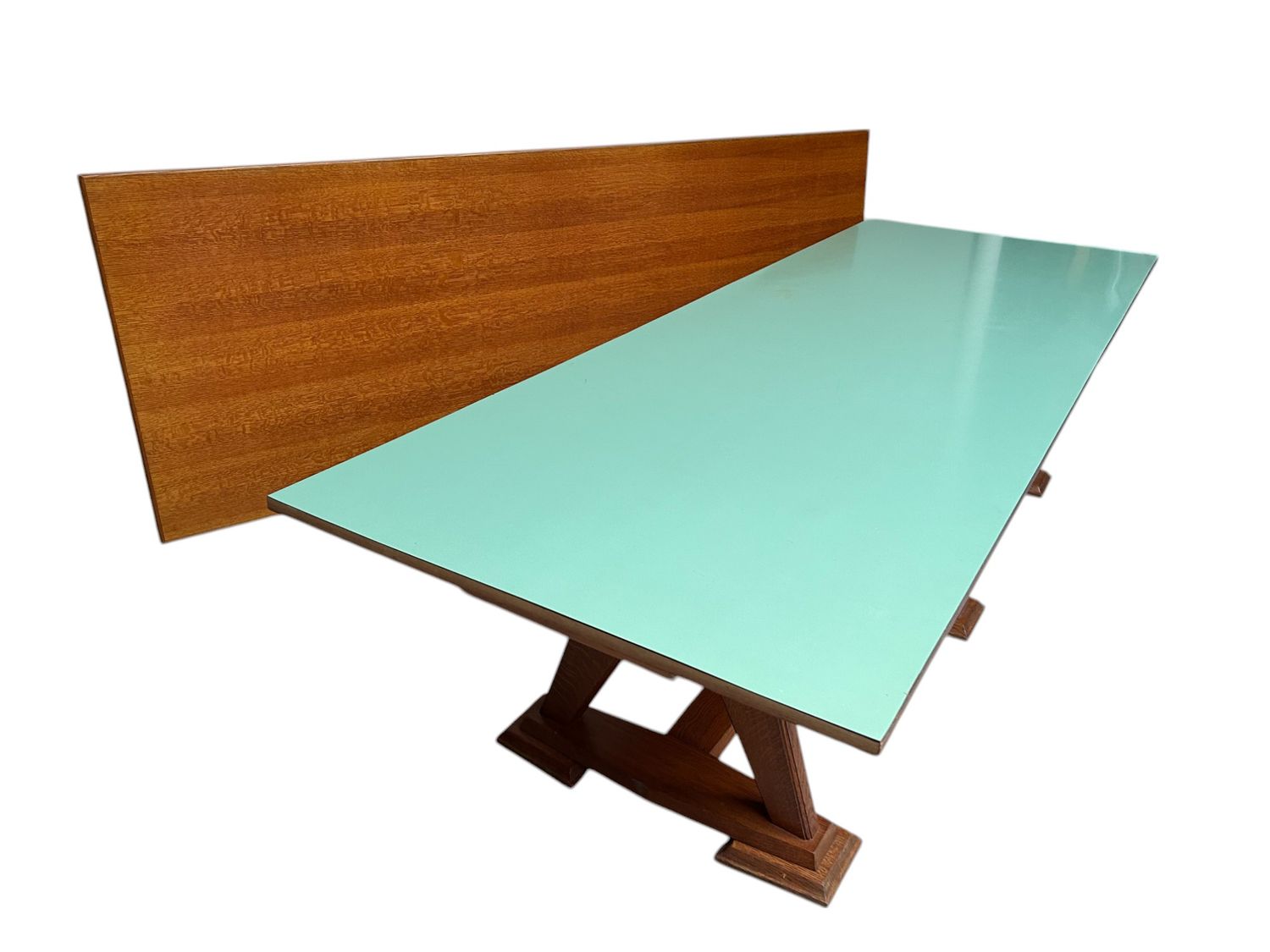 Unieke Kloostertafel grote tafel uit België, jaren '40-'50.