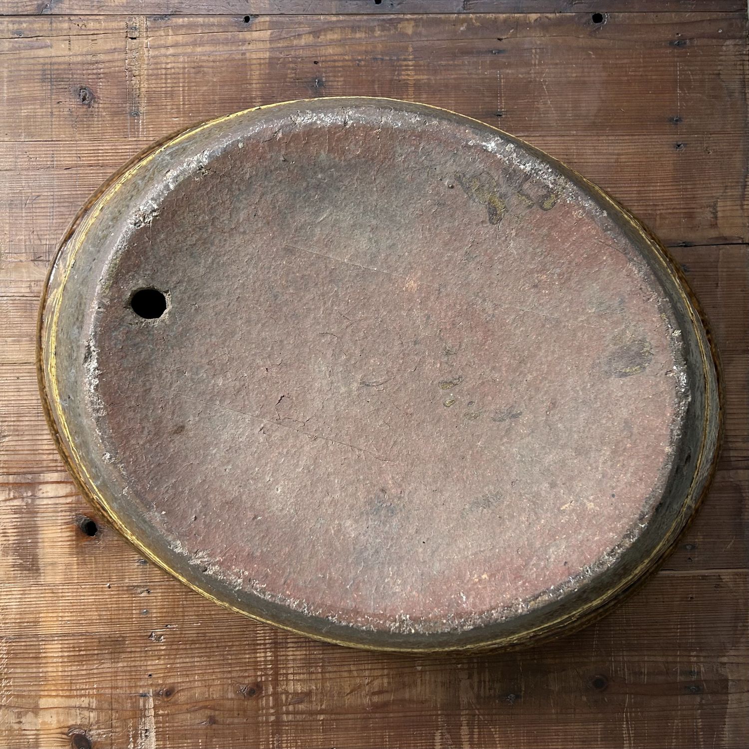 Antieke Keramieken Japanse Waterpot, Plantenhouder, Meiji Periode.