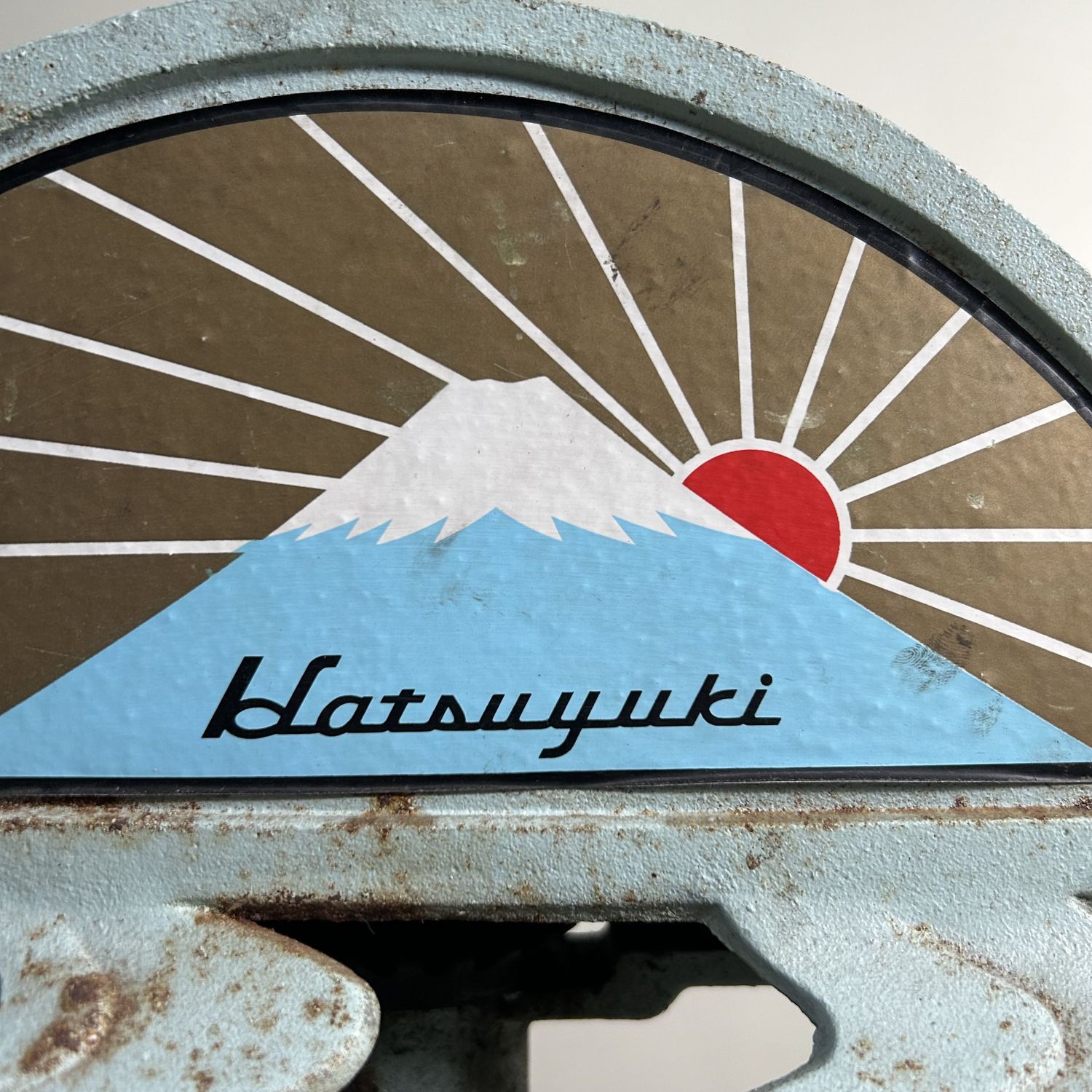 Vintage Decoratieve Kakigōri, Japanse IJsschraper, Jaren '50.