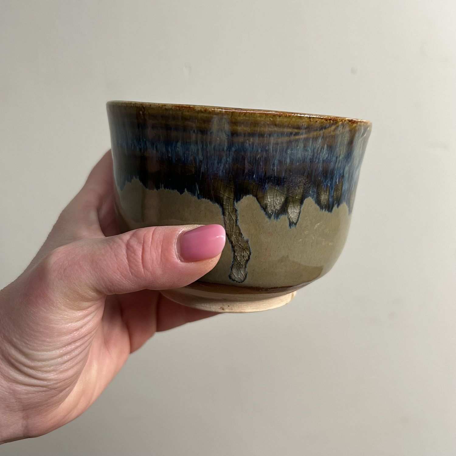 Vintage Chawan, Ceramic Tea Bowl, Ashigara, Japan.