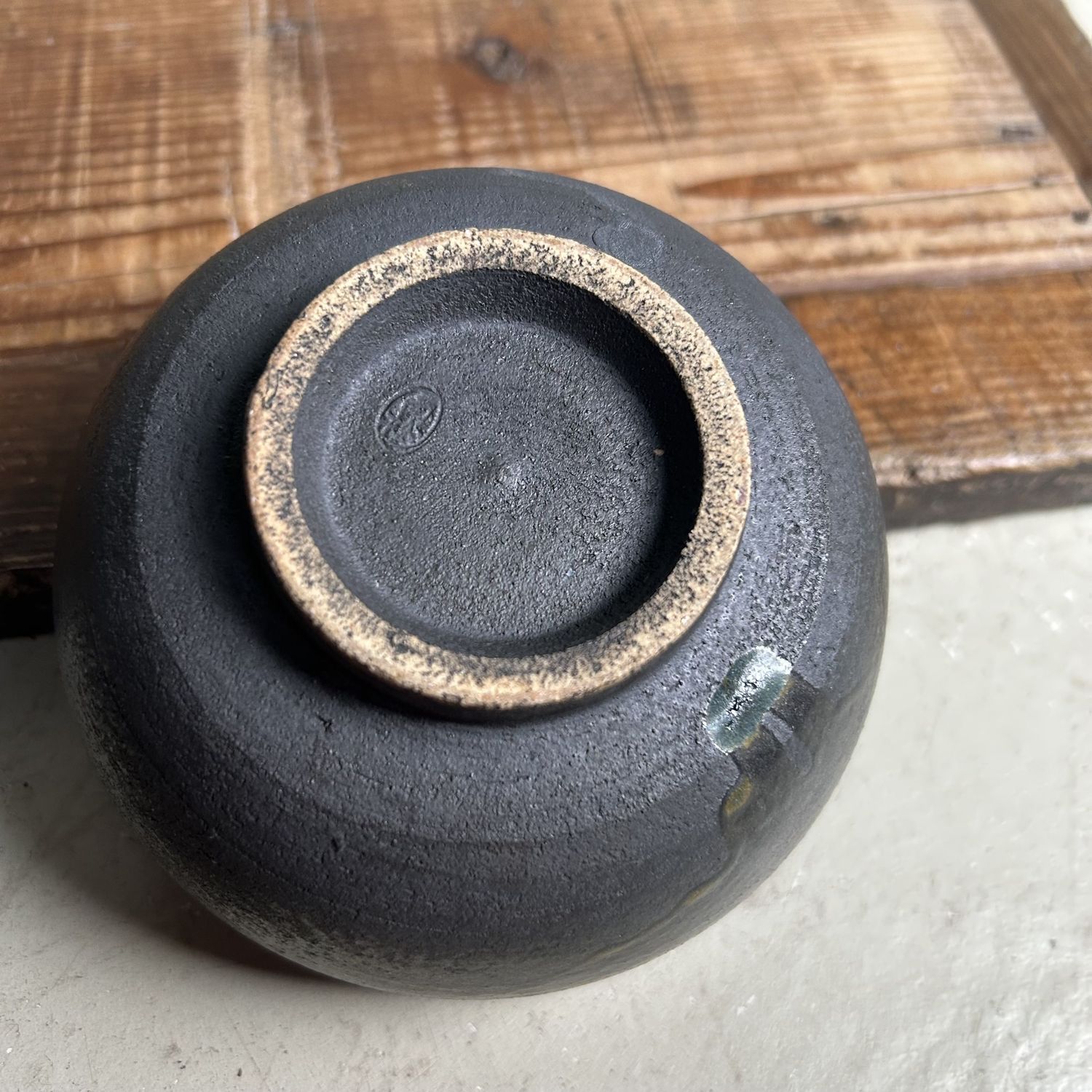 Handcrafted Organic Chawan Tea Bowl, 1960s, Japan. Handcrafted Organic Chawan Tea Bowl, 1960s, Japan.