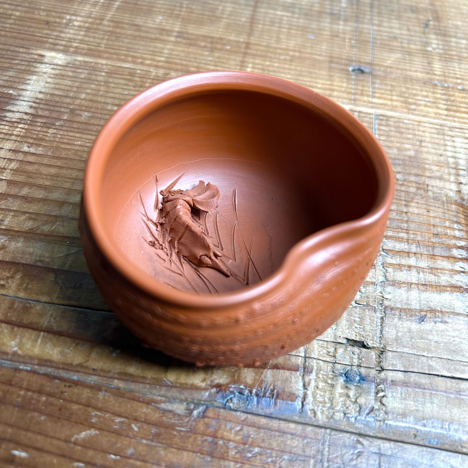 Guinomi Tokoname Ware, Sake / Tea Cup, Inoue Sōzō, Meiji Period.