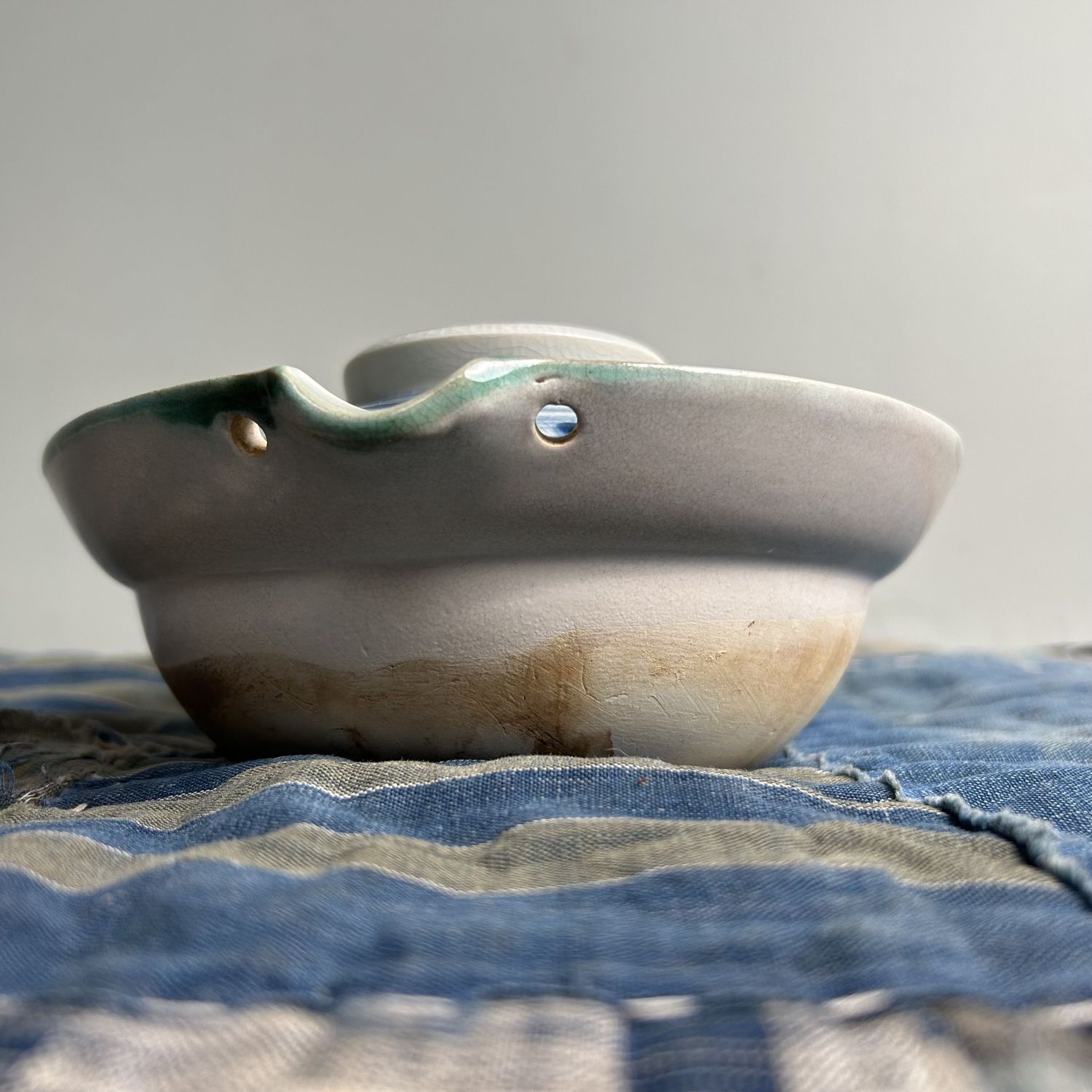Japanse Donabe, Decoratieve Aardewerken Kookpot, Shōwa Periode.