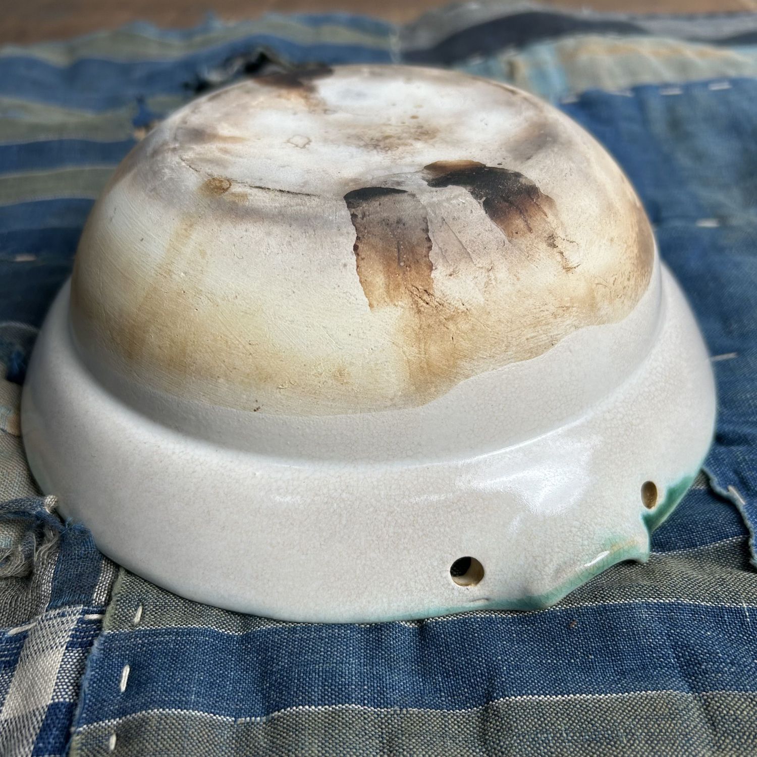 Japanse Donabe, Decoratieve Aardewerken Kookpot, Shōwa Periode.