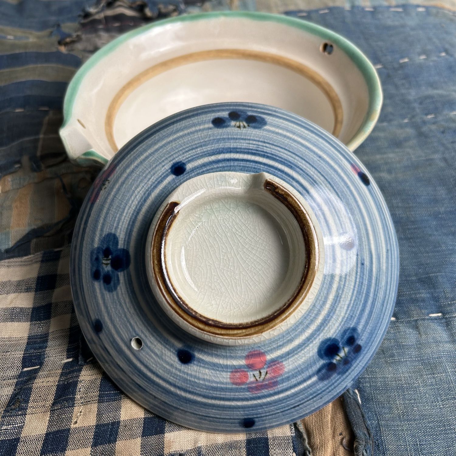 Japanse Donabe, Decoratieve Aardewerken Kookpot, Shōwa Periode.