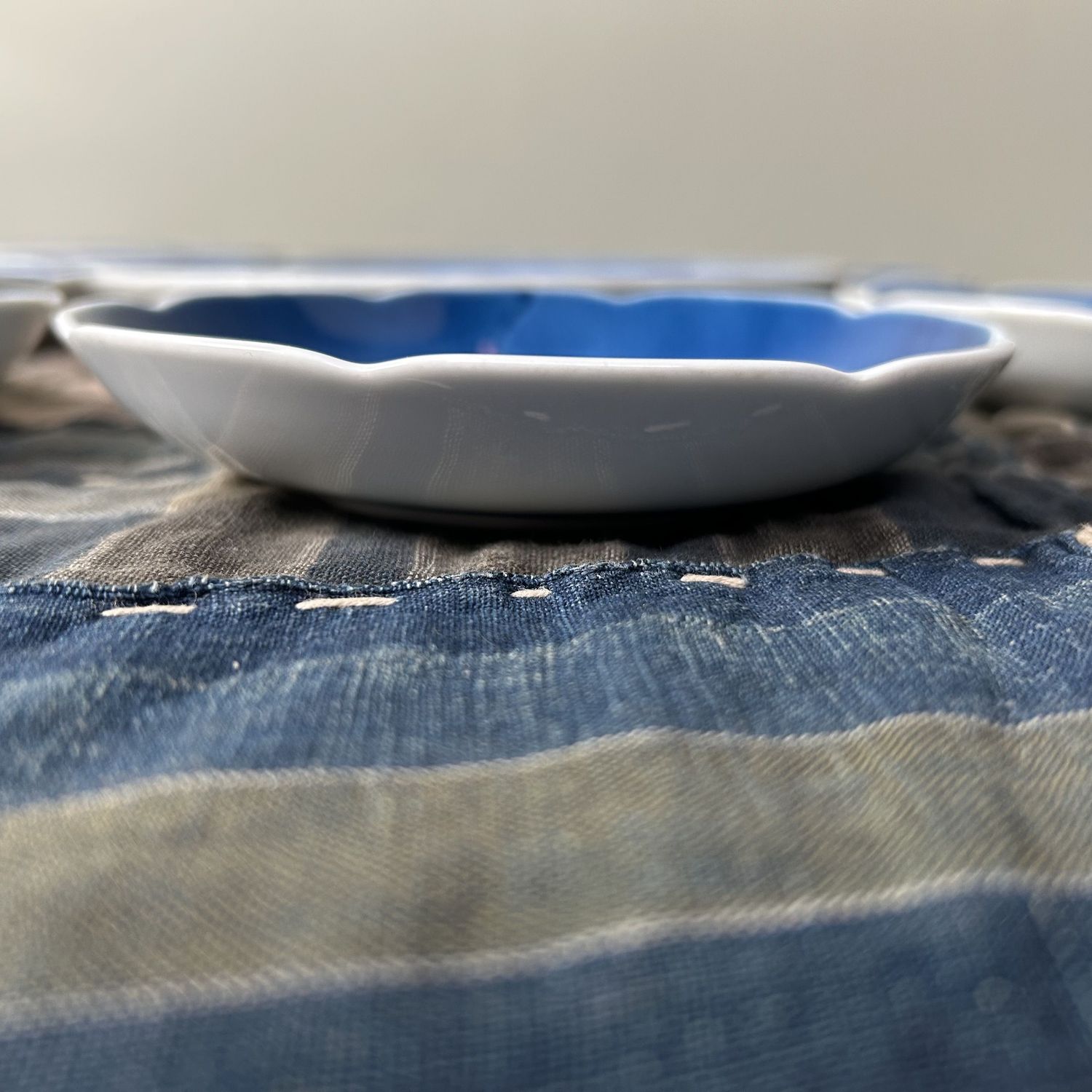 Set Japans Porseleinen Vintage Borden, Arita Ware, Shōwa Periode.