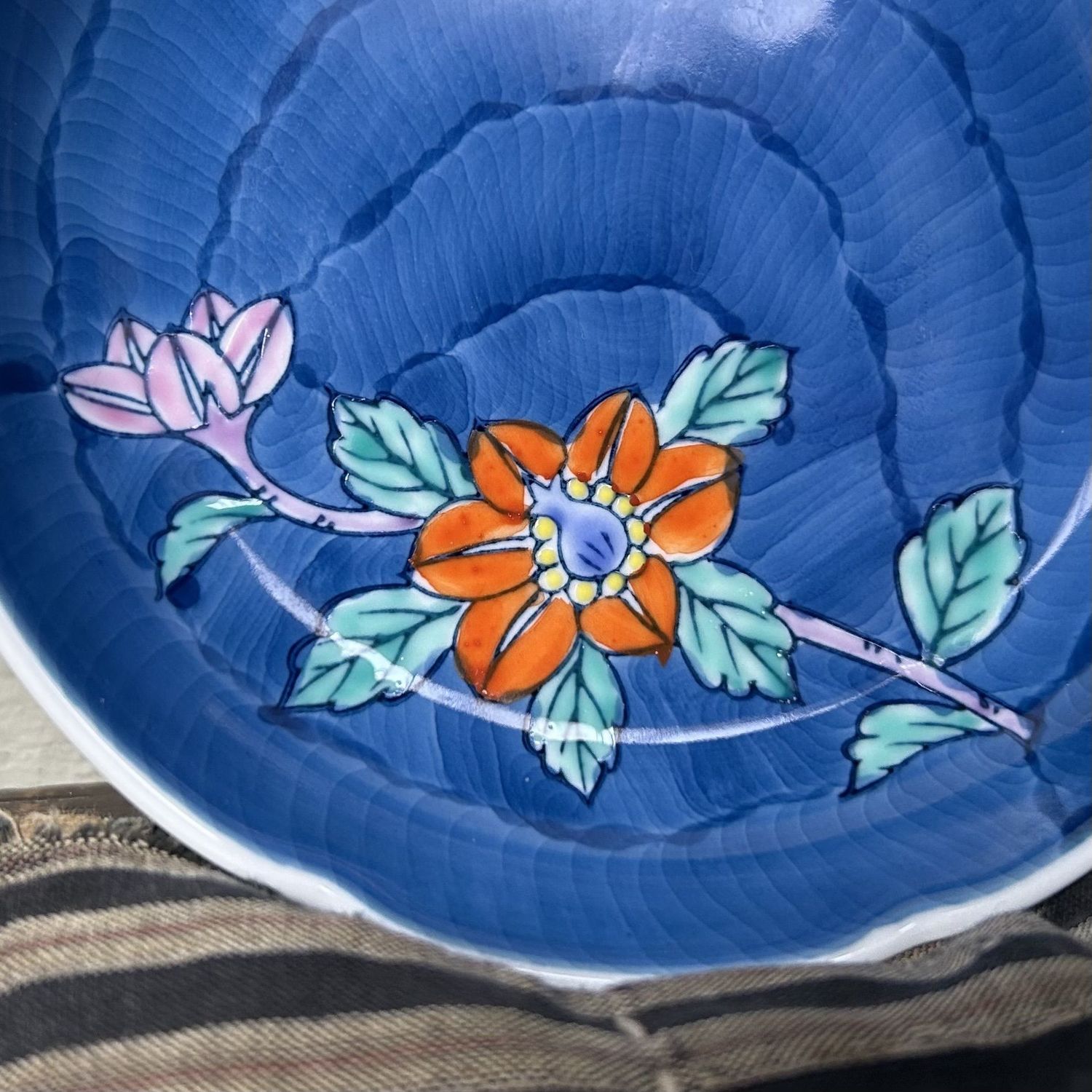 Set Japans Porseleinen Vintage Borden, Arita Ware, Shōwa Periode.