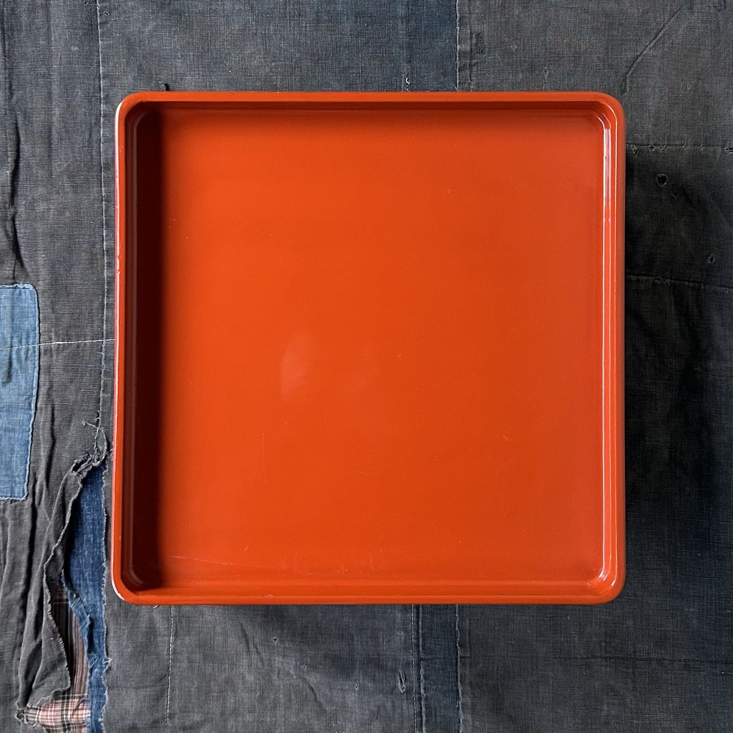 Traditional Urushi Lacquer Serving Table, Taishō Period, Japan.