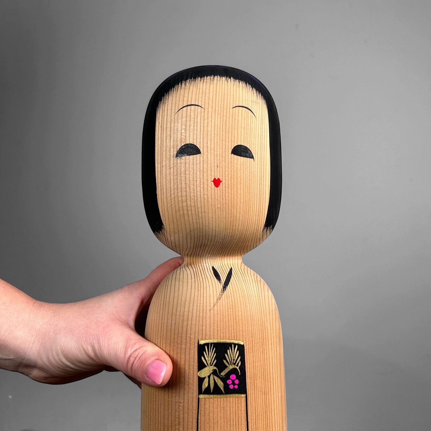 Vintage Kokeshi door Matagoro, Japan.