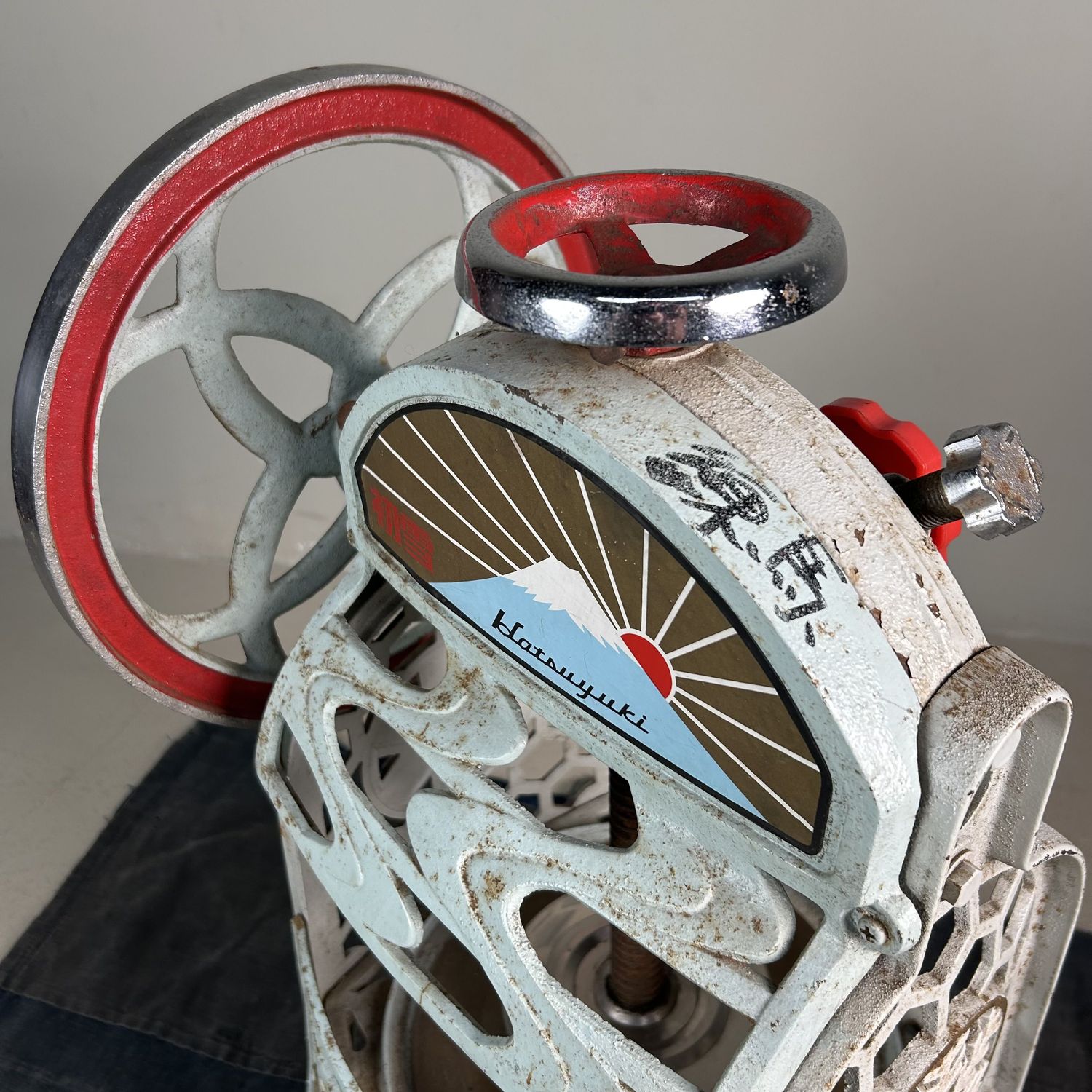 Mid Century Decorative Kakigōri, Japanese Ice Shaver, 1950s.