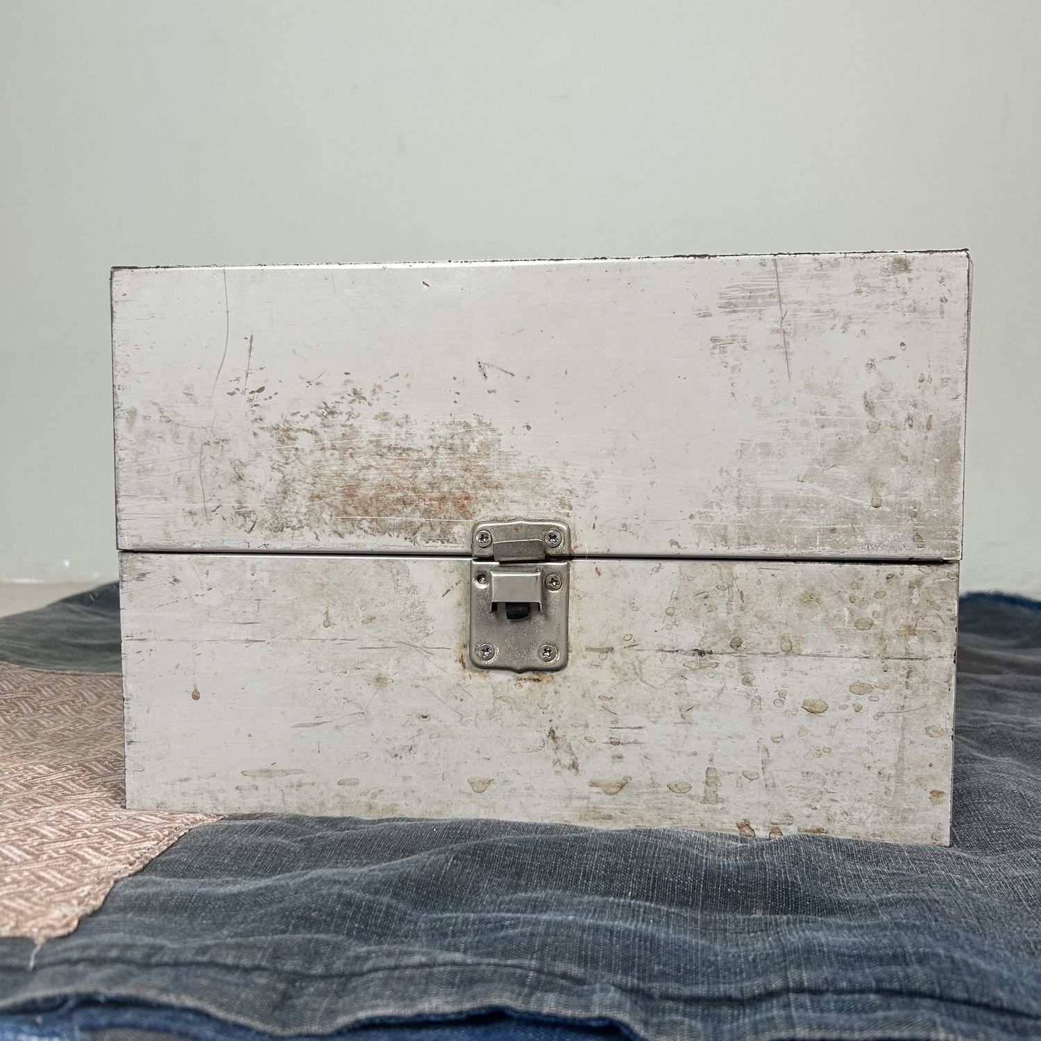 Metal Case Hanko-Shi, Japanese Stamp Maker, Shōwa Period.