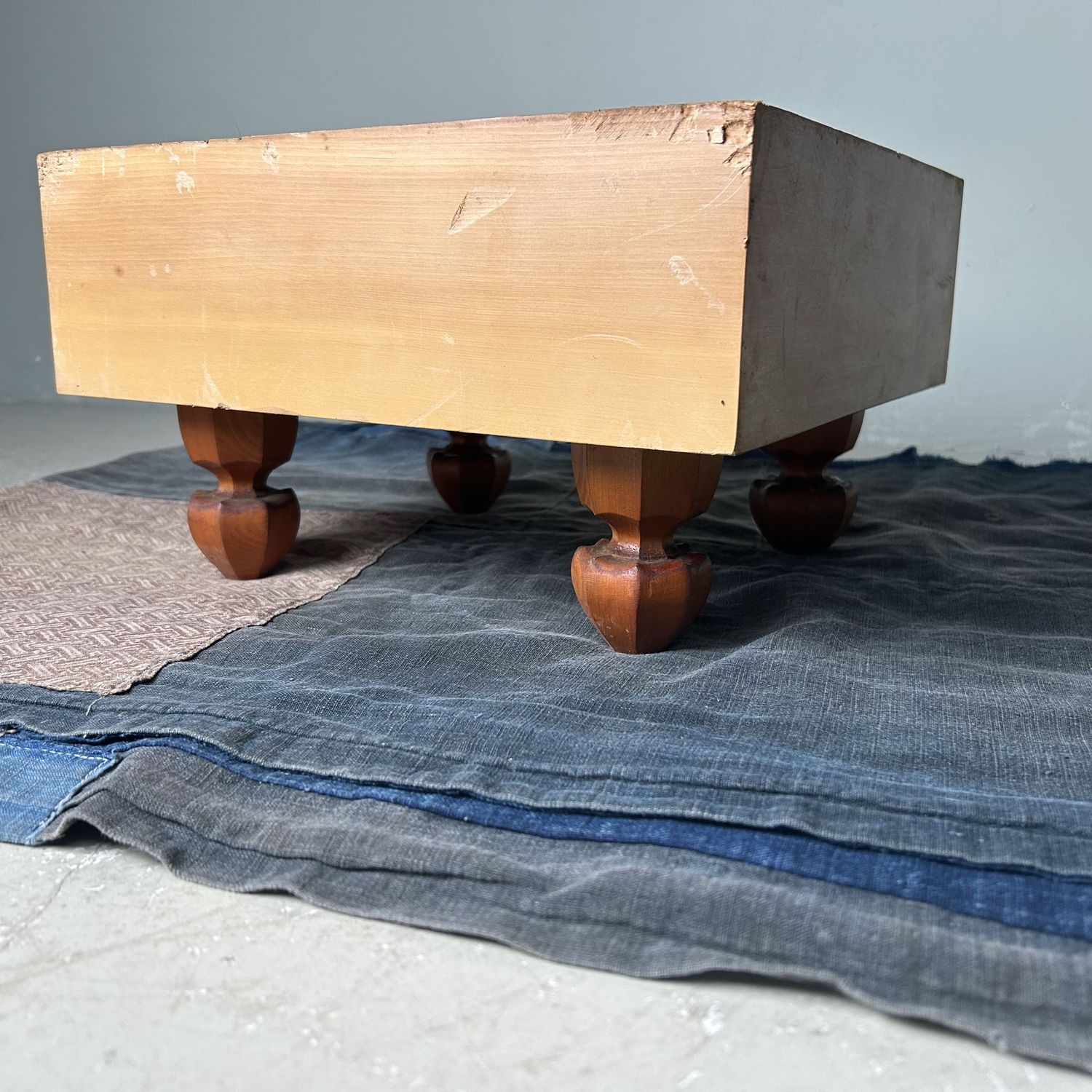 Keyaki Houten Shogi Spelbord, Plantenstaander, jaren '20, Japan.