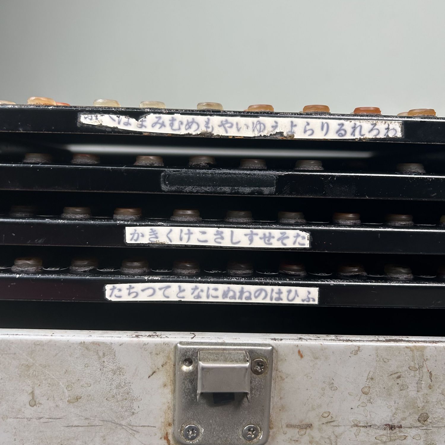 Metal Case Hanko-Shi, Japanese Stamp Maker, Shōwa Period.