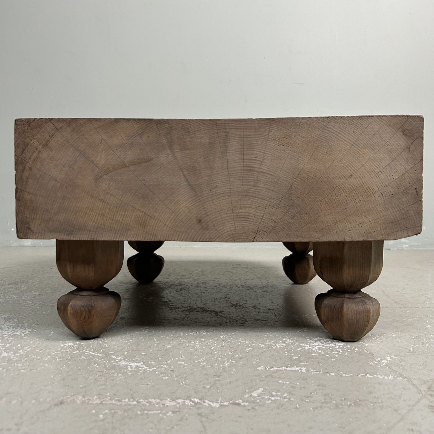 Go Spelbord, Lage Keyaki Tafel Plantenstaander, jaren '20, Japan.