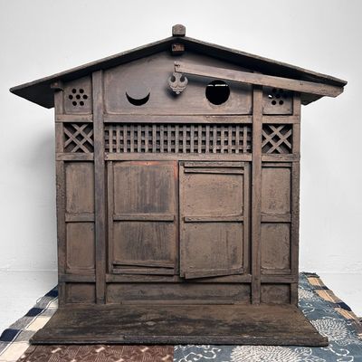 Authentic Antique Kamidana – Edo-Period Shinto Shrine from Japan.