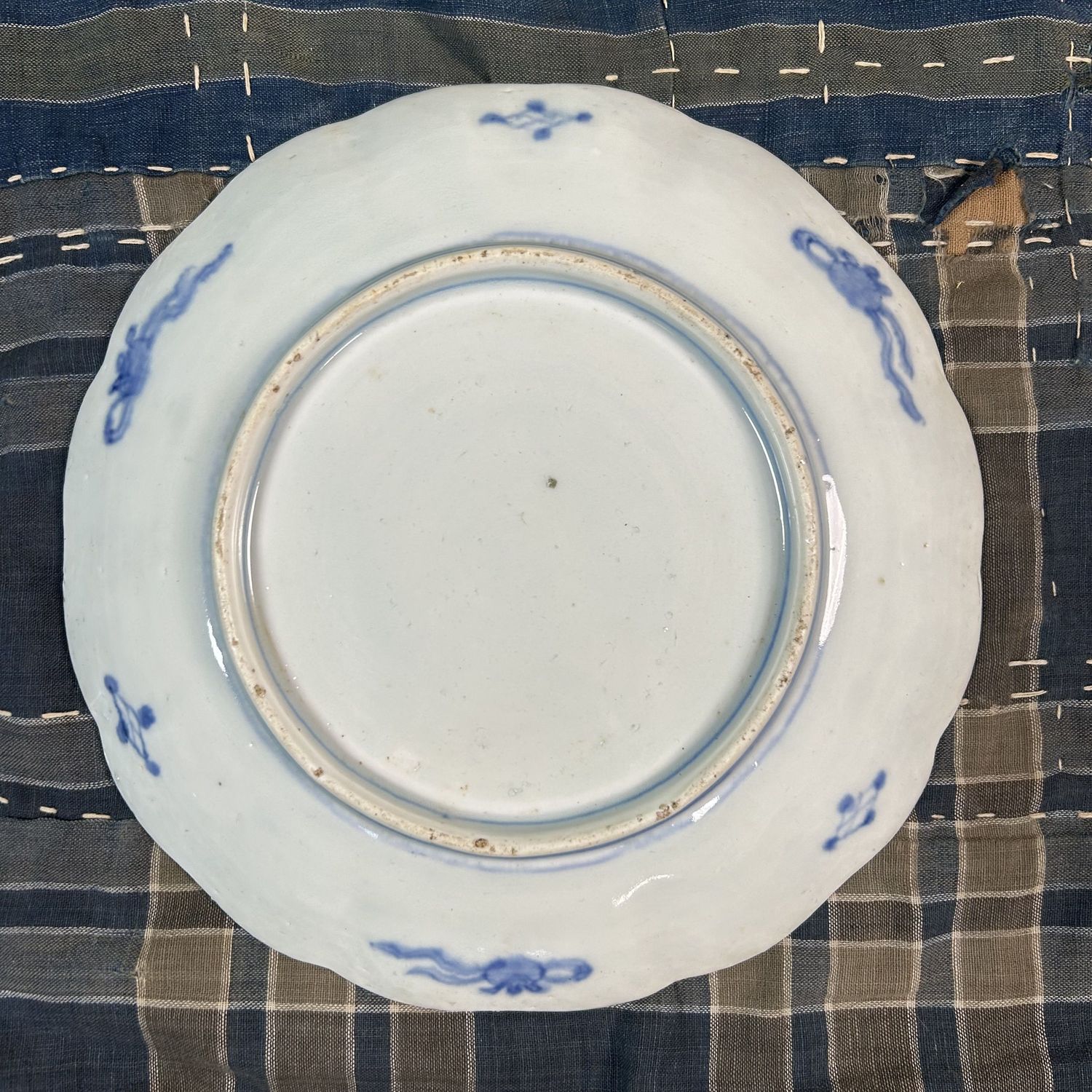 Antieke Set van 20 Imari-Porseleinen Borden, Late Edo Periode.