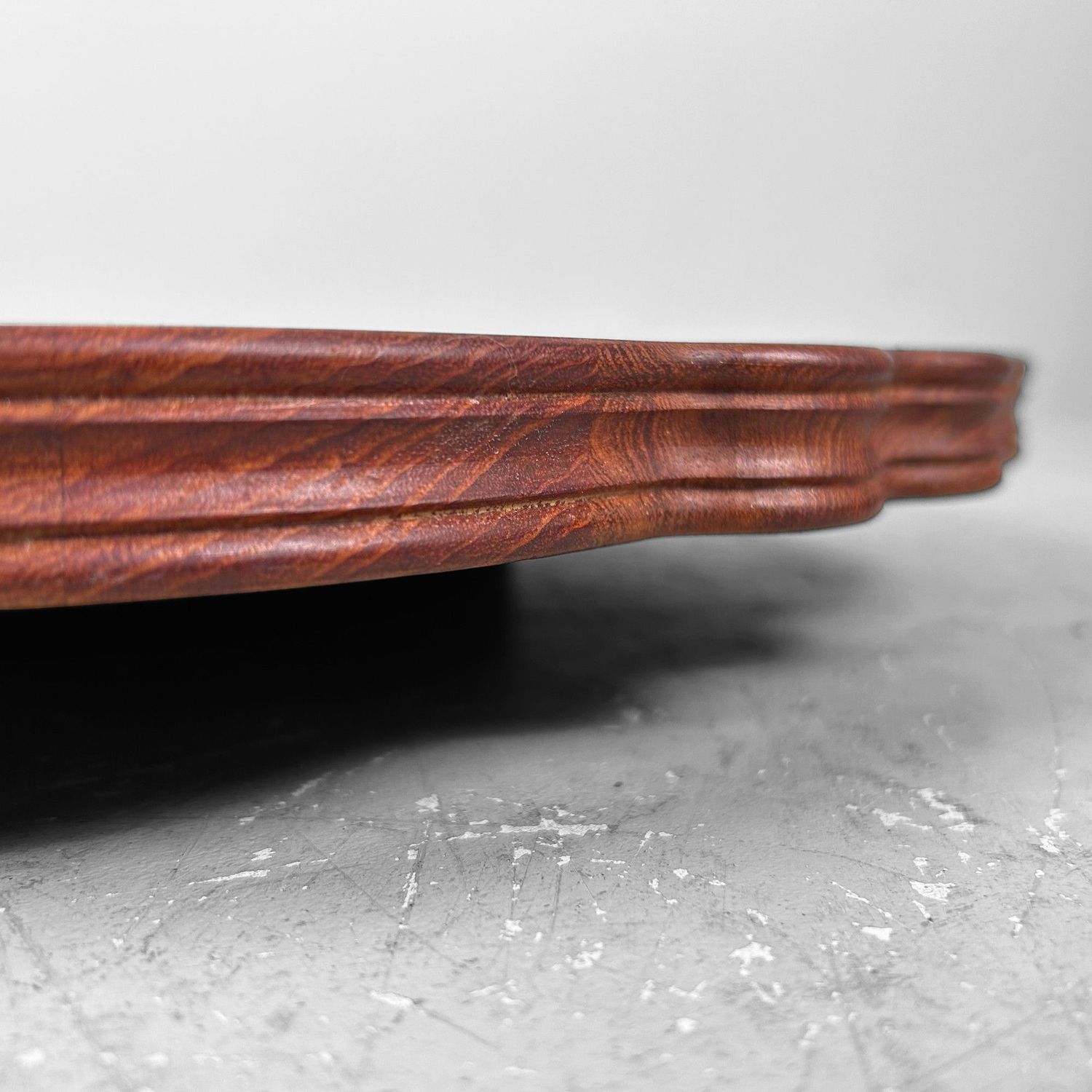 Vintage Rotating Tray, Lazy Susan, Teak Wood by Nissen Denmark.