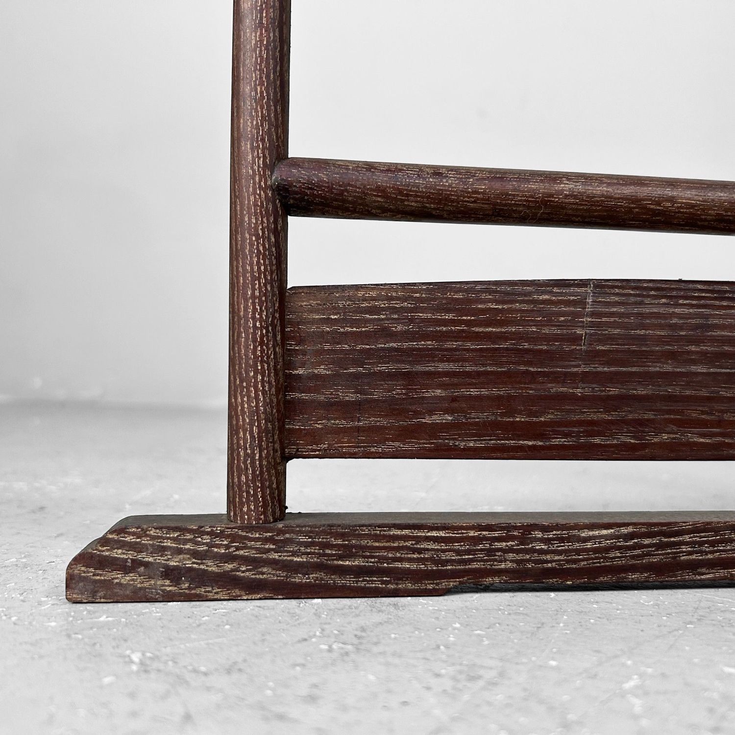 Small Foldable Wooden Ikō, Decorative Hanger, 1970s.