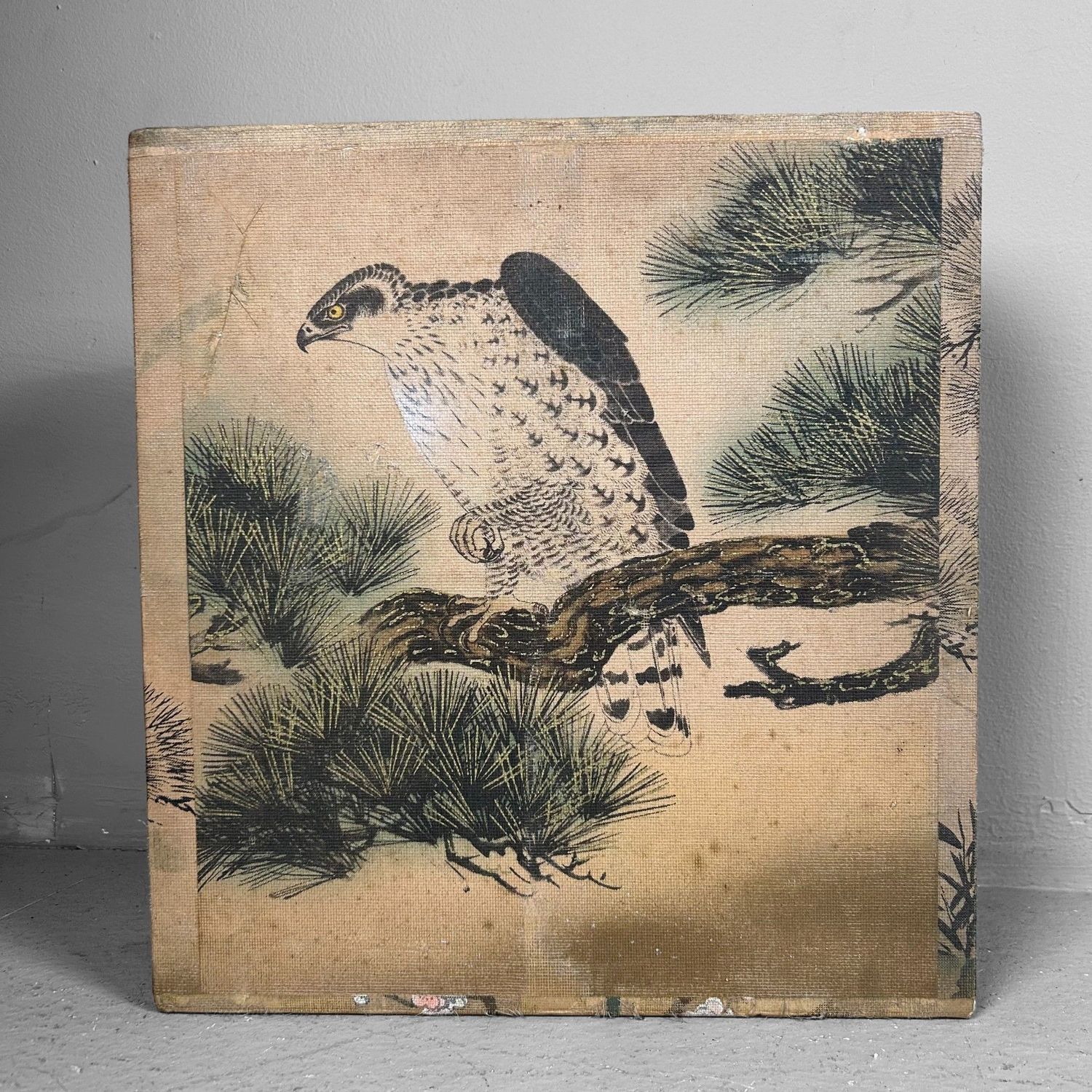 Decorative Japanese Shogi Game Board, Plant Stand, Shōwa Period.