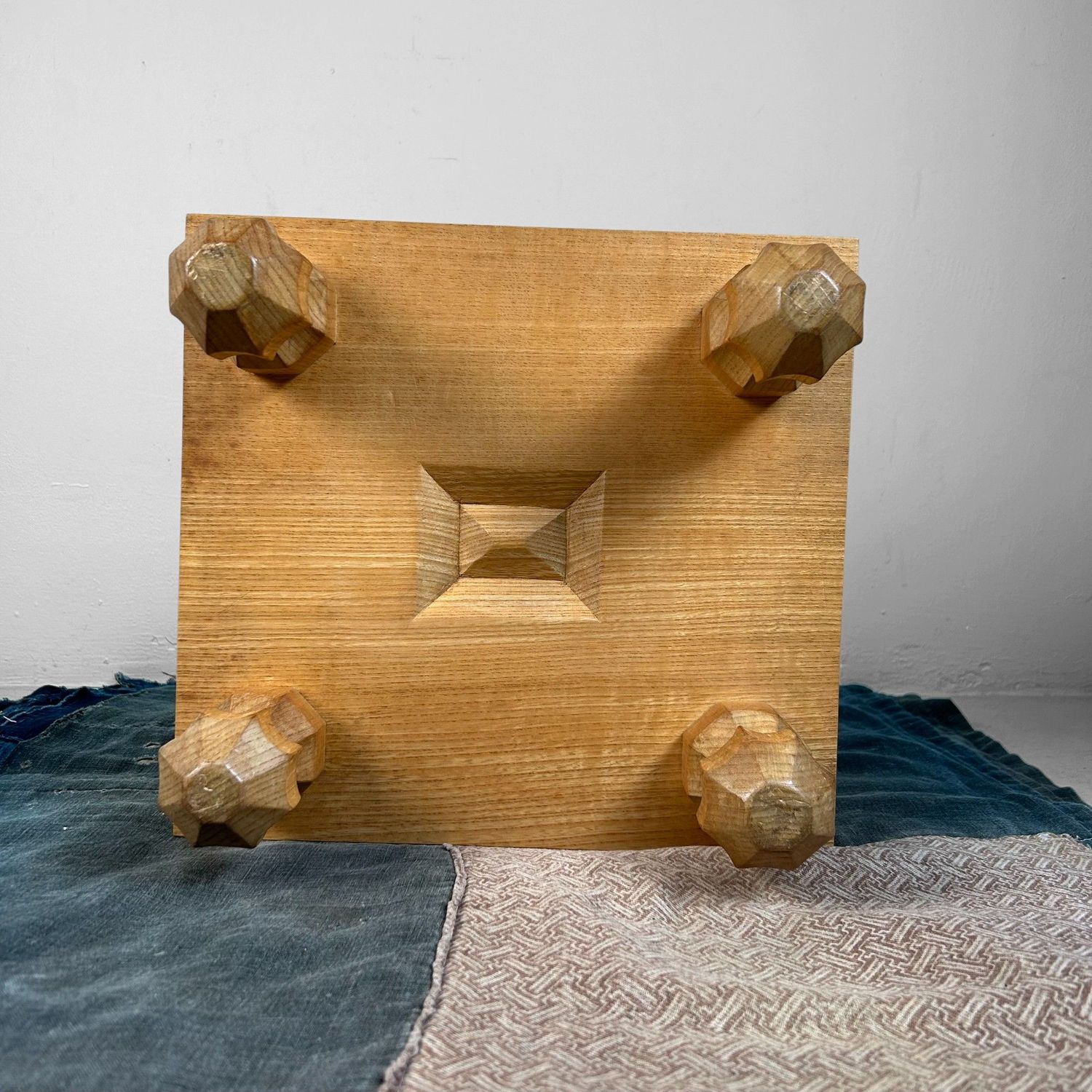 Decorative Japanese Shogi Game Board, Plant Stand, Shōwa Period.