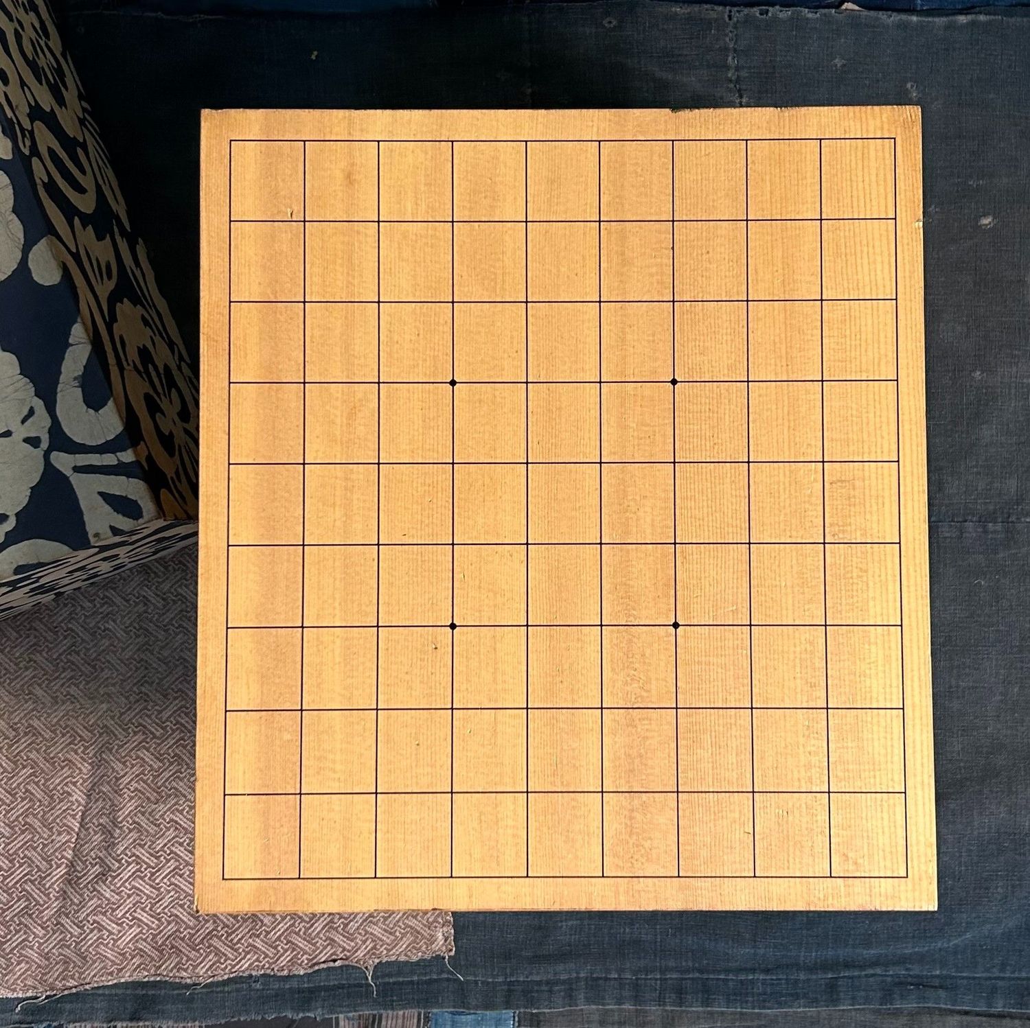 Decoratief Japans Shogi Spelbord, Plantenstaander, Shōwa Periode.