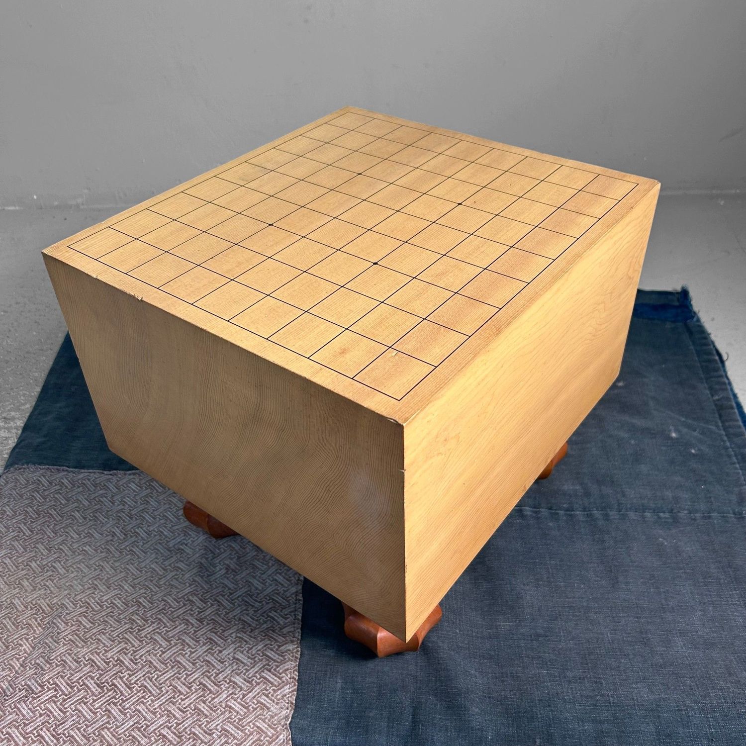 Decoratief Japans Shogi Spelbord, Plantenstaander, Shōwa Periode.
