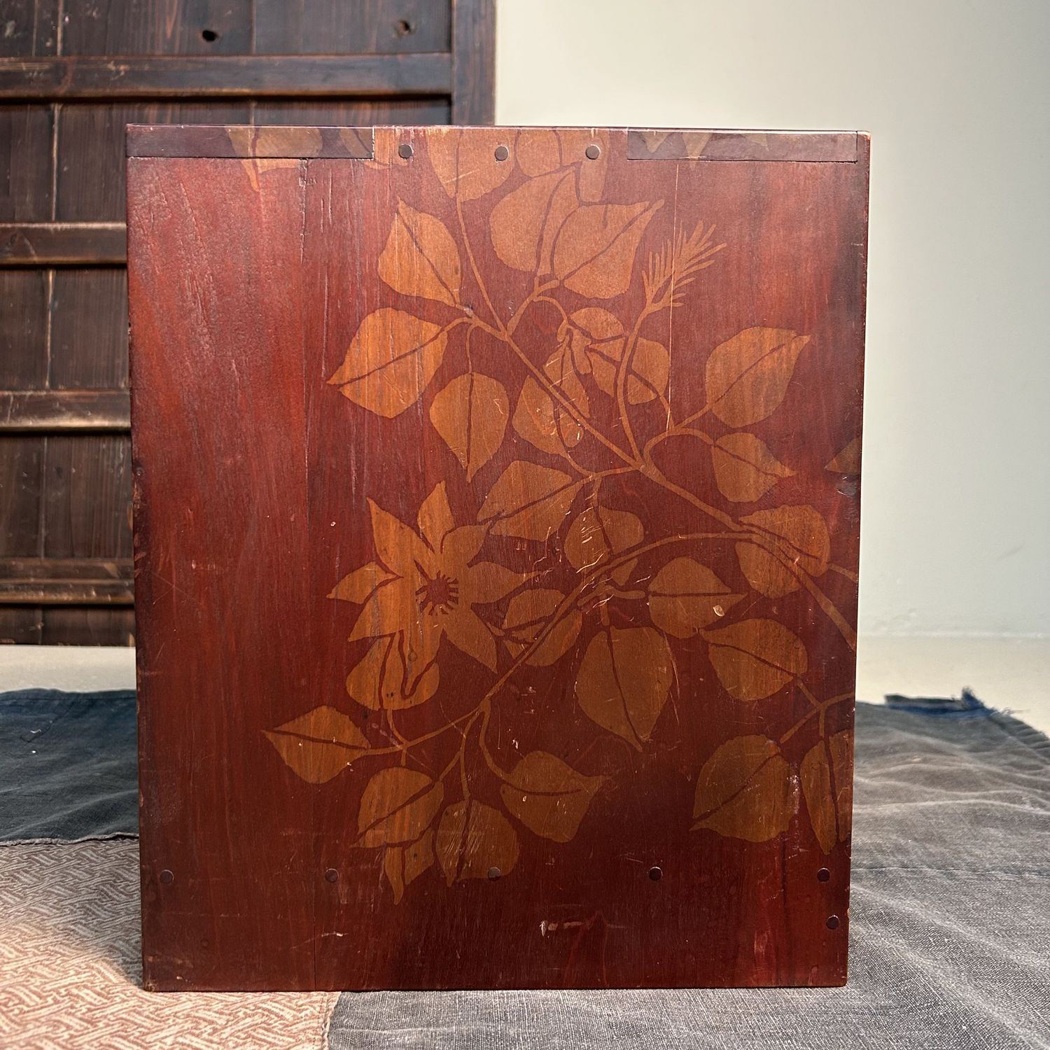 Decoratief Houten Juwelen Ladekastje, jaren '70, Japan. Decoratief Houten Juwelen Ladekastje, jaren '70, Japan.