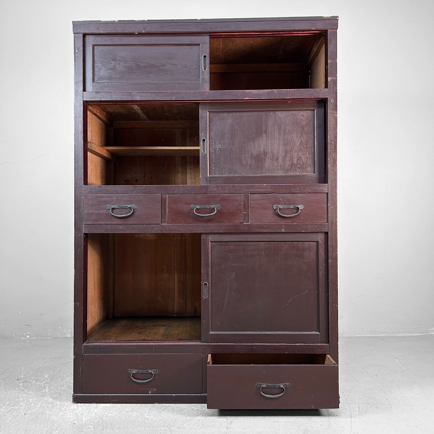 Traditional Japanese Tansu, Storage Furniture, Meiji Era.