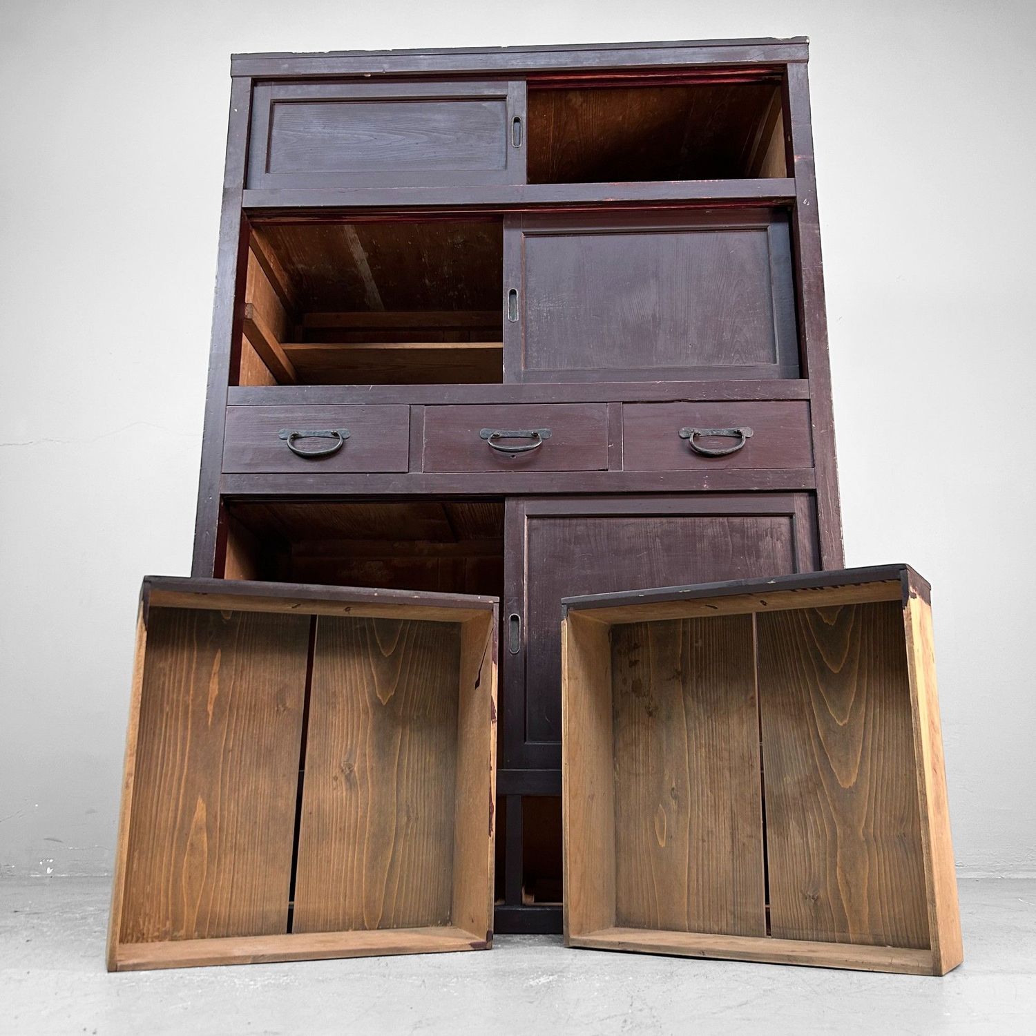 Traditional Japanese Tansu, Storage Furniture, Meiji Era.