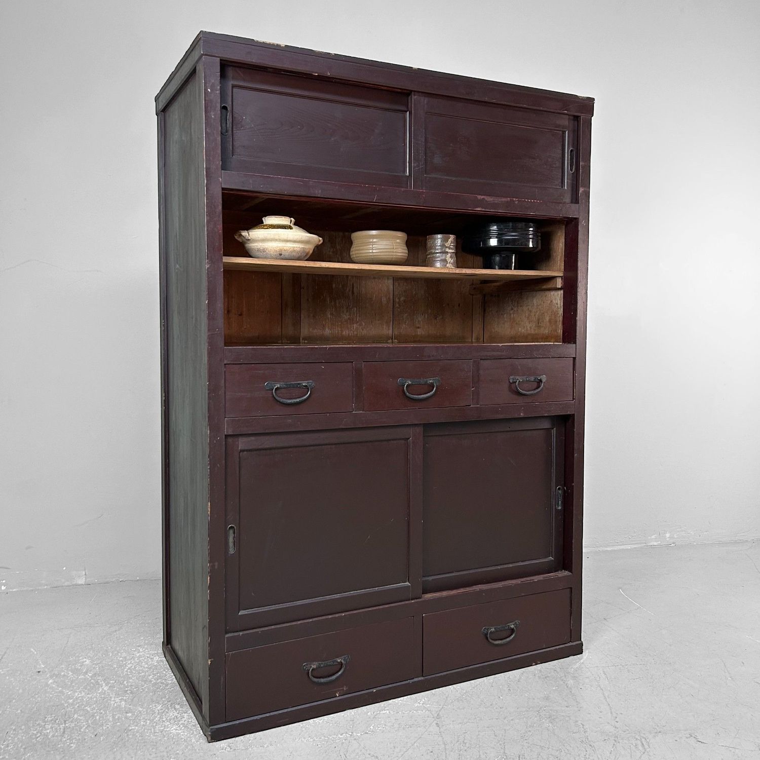 Traditional Japanese Tansu, Storage Furniture, Meiji Era.