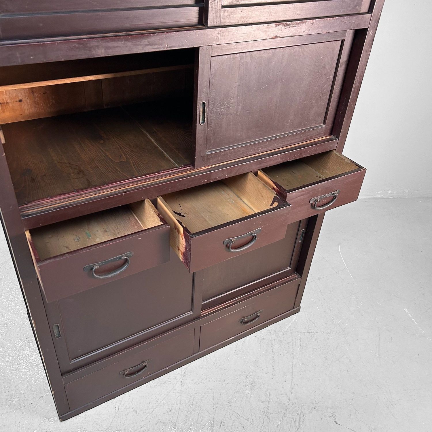 Traditional Japanese Tansu, Storage Furniture, Meiji Era.
