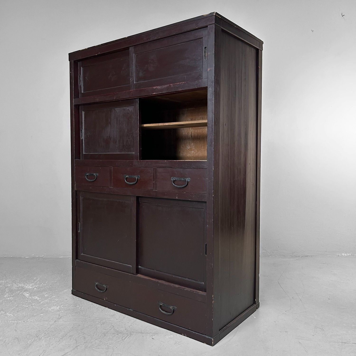 Traditional Japanese Tansu, Storage Furniture, Meiji Era.