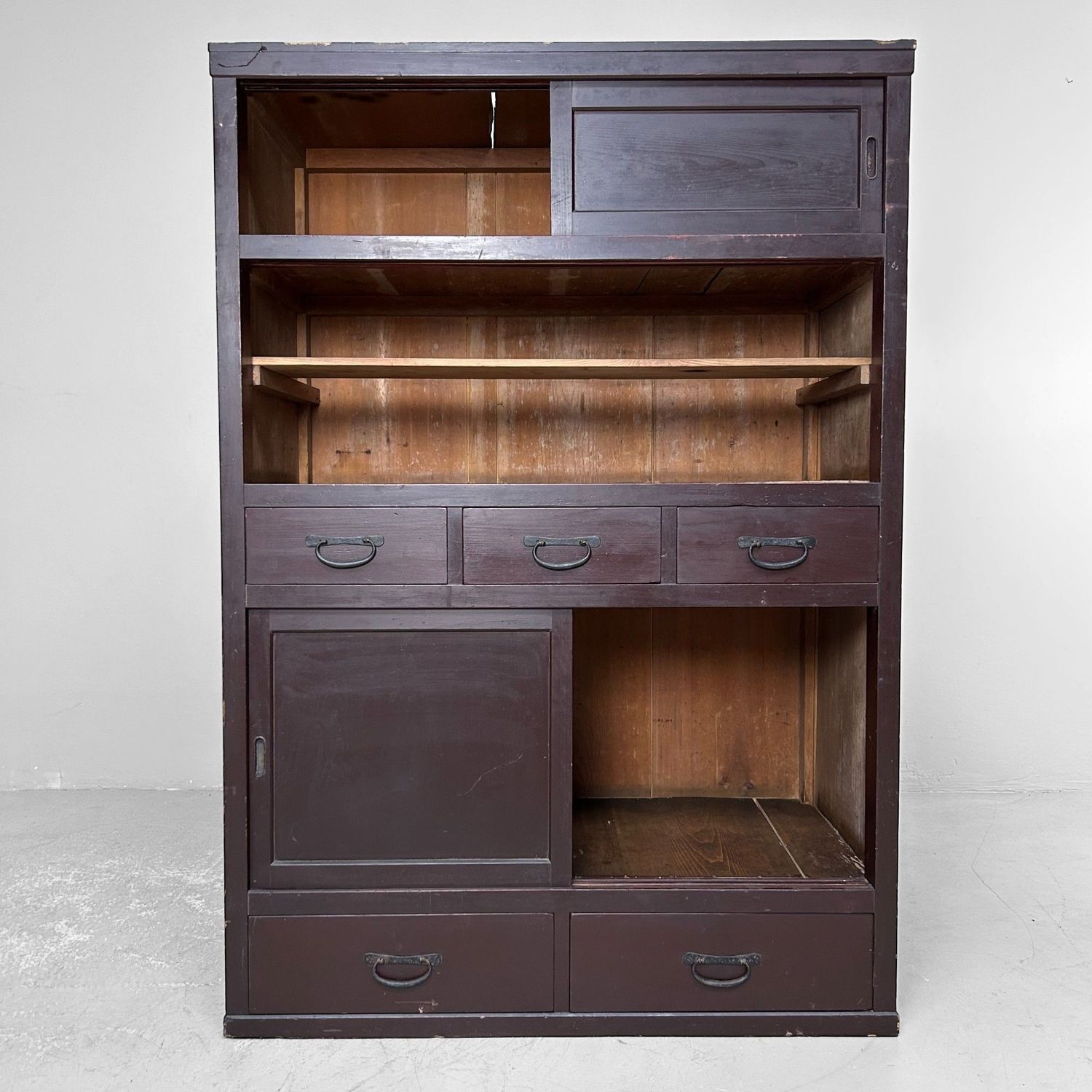 Traditional Japanese Tansu, Storage Furniture, Meiji Era.