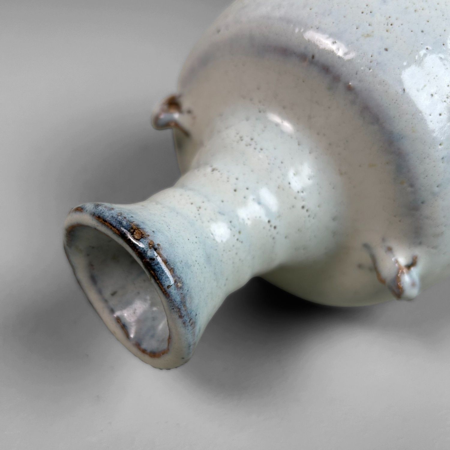 Hagi Yaki Ikebana Bloemenvaas, jaren '60, Japan.