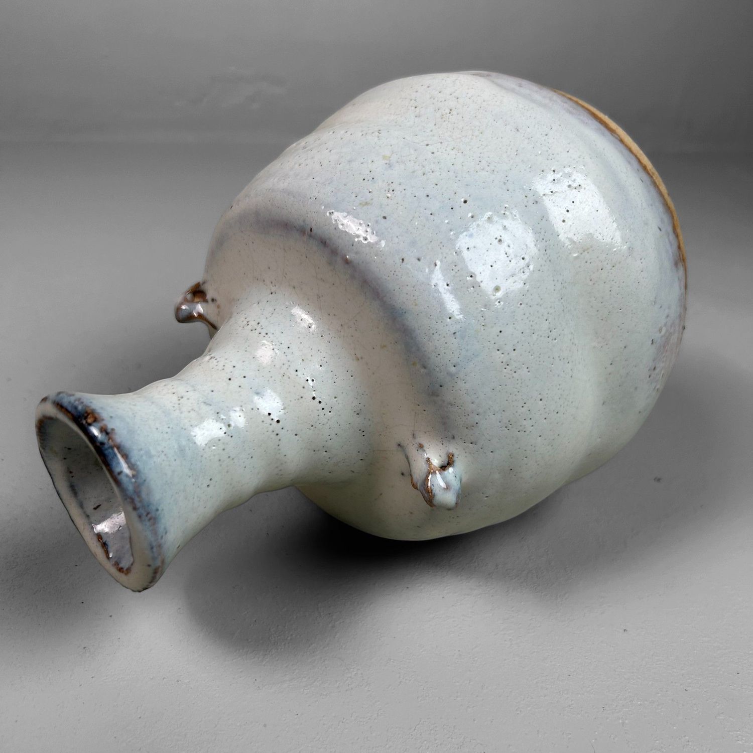 Hagi Yaki Ikebana Bloemenvaas, jaren '60, Japan.