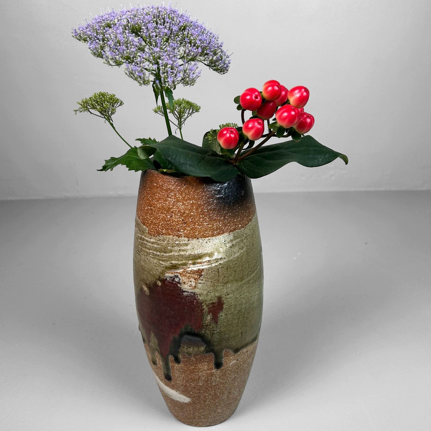 Prachtige Vintage Japanse Shigaraki Ware Vaas, jaren ’70.