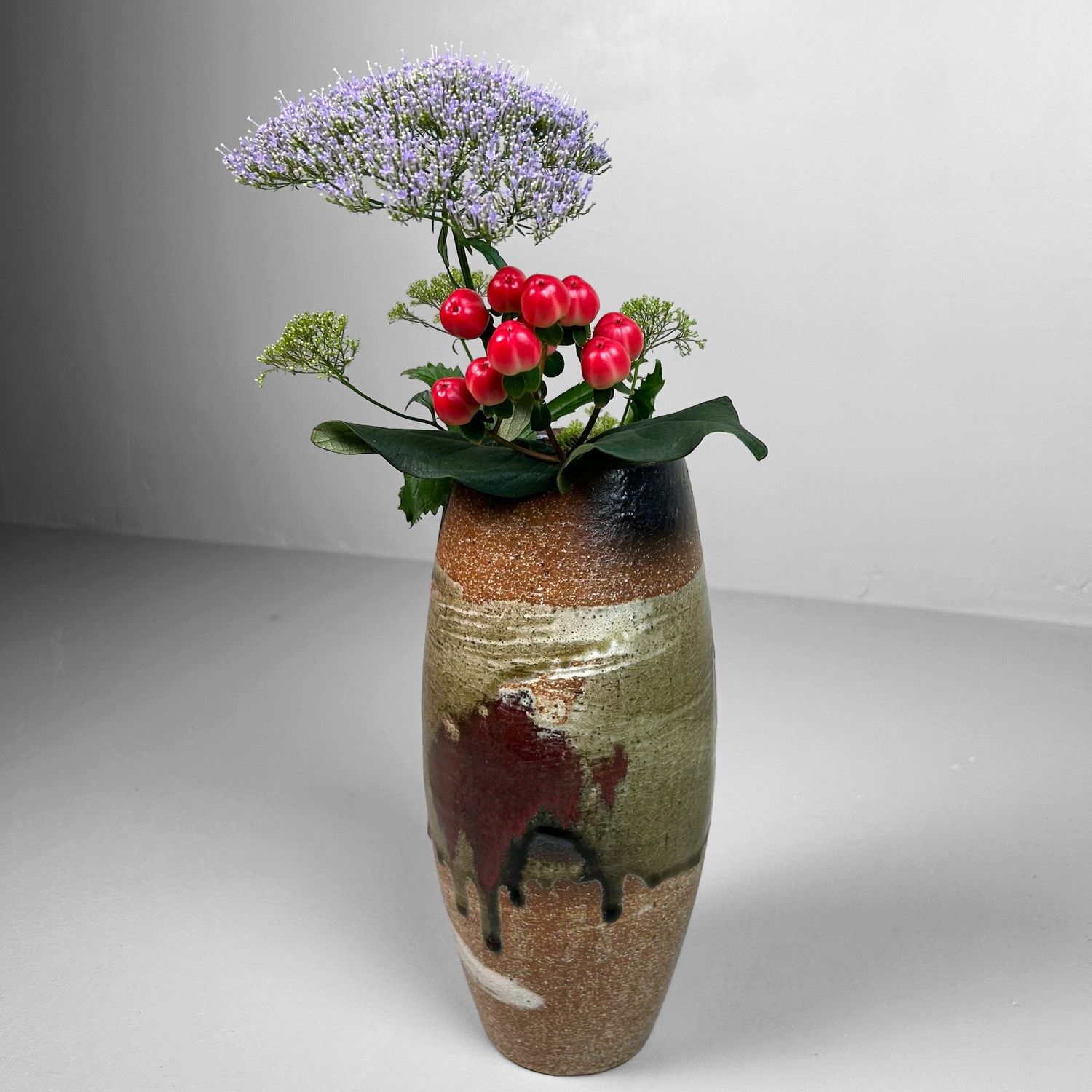 Prachtige Vintage Japanse Shigaraki Ware Vaas, jaren ’70.