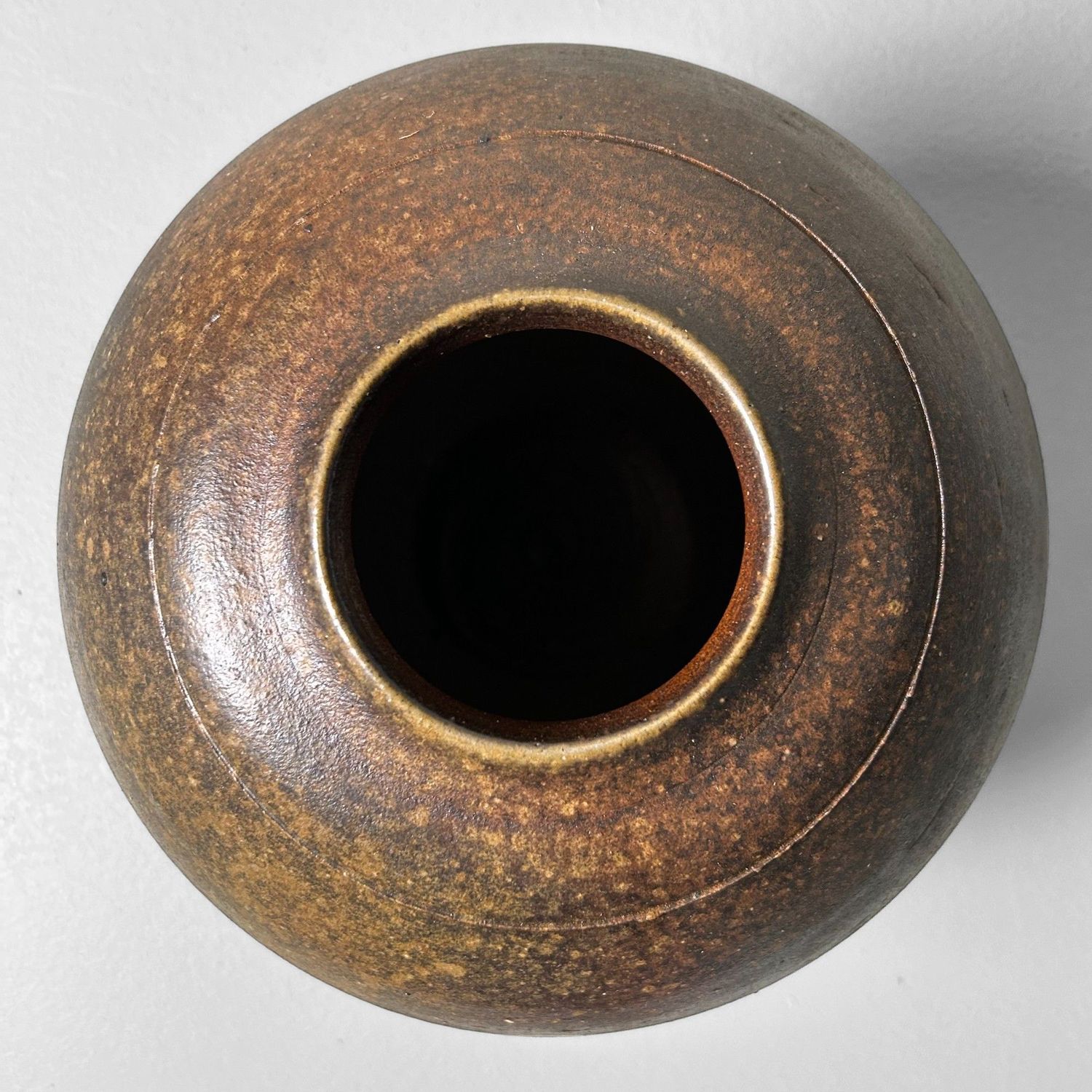Authentic Bizen Ikebana Vase, Japan, 1960s.