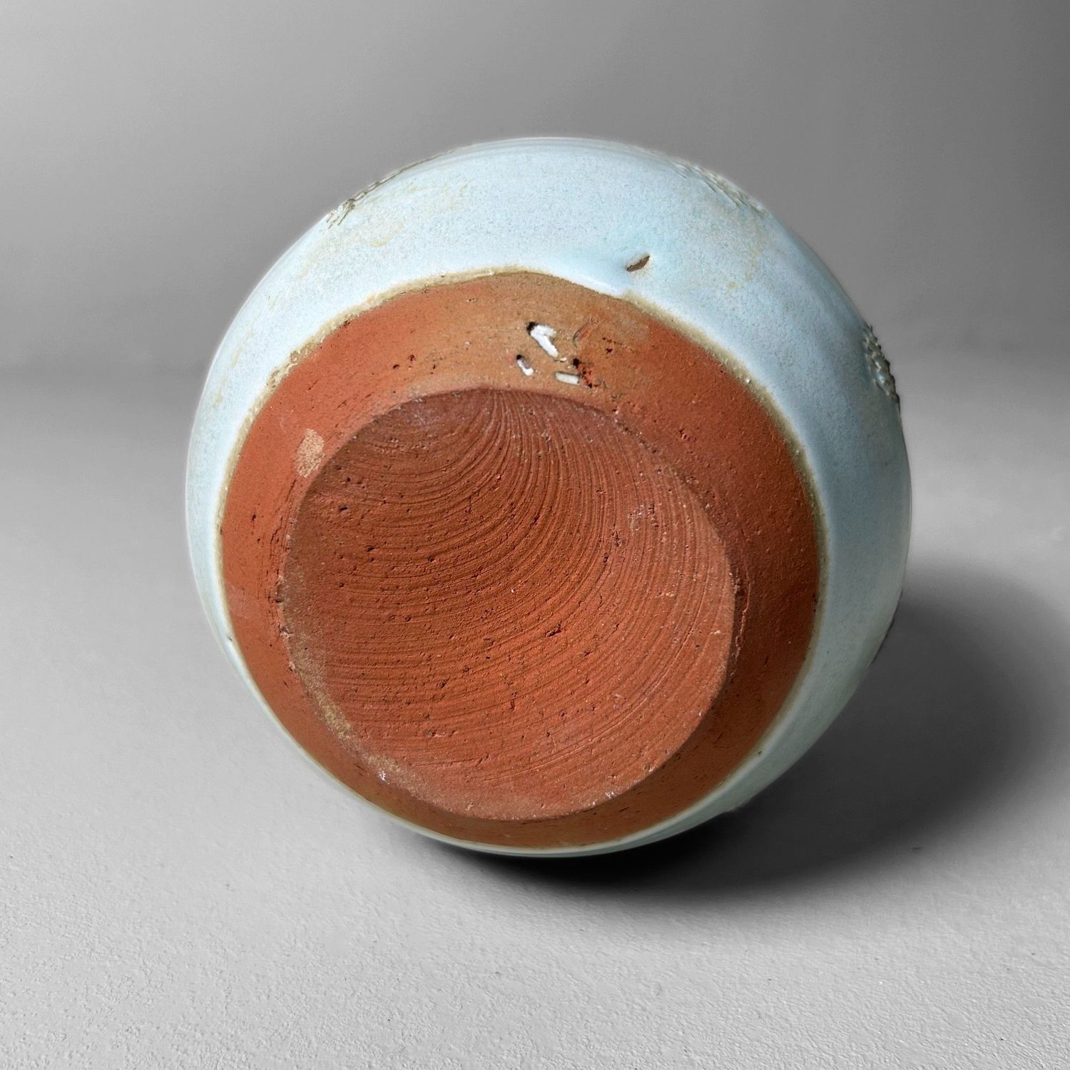 Japanse Ikebana Bloemenvaas, Shinjō Tōzan-yaki, jaren '70.