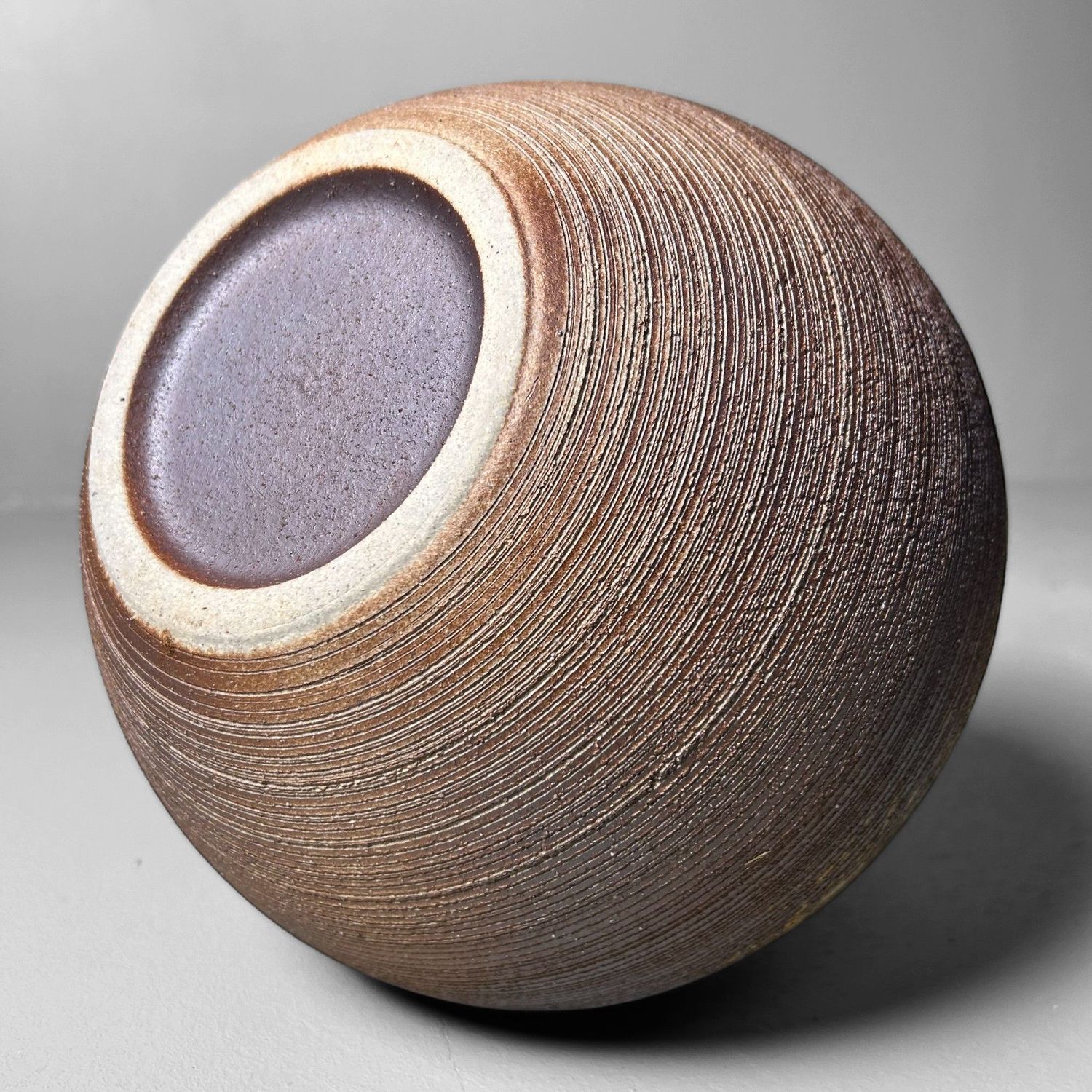 Decoratieve Japanse Ikebana Bloemenvaas, Shigaraki, jaren '80.