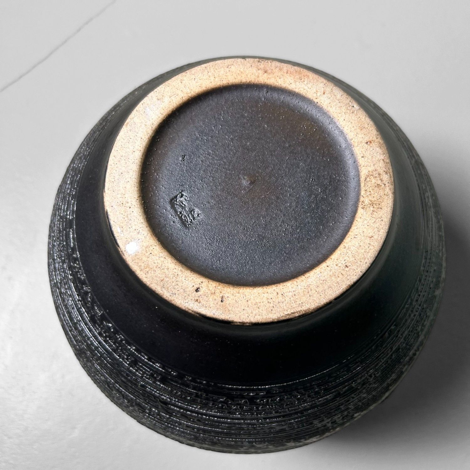 Unieke Japanse Ikebana Bloemenvaas, Shigaraki Ware, Jaren '70.