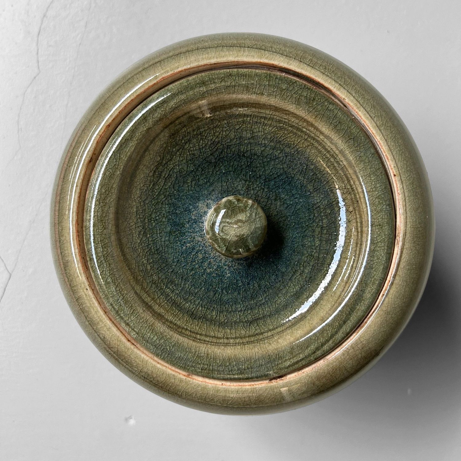 Mizusashi, Japanese Water Jar for Tea Ceremony, Noma Gazan, 1960s.