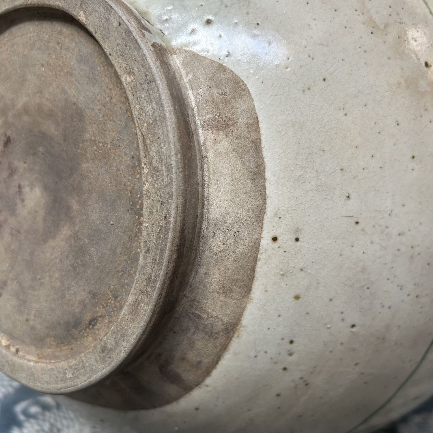 Stylish Antique Japanese Ikebana Vase, Meiji Period. Stylish Antique Japanese Ikebana Vase, Meiji Period.