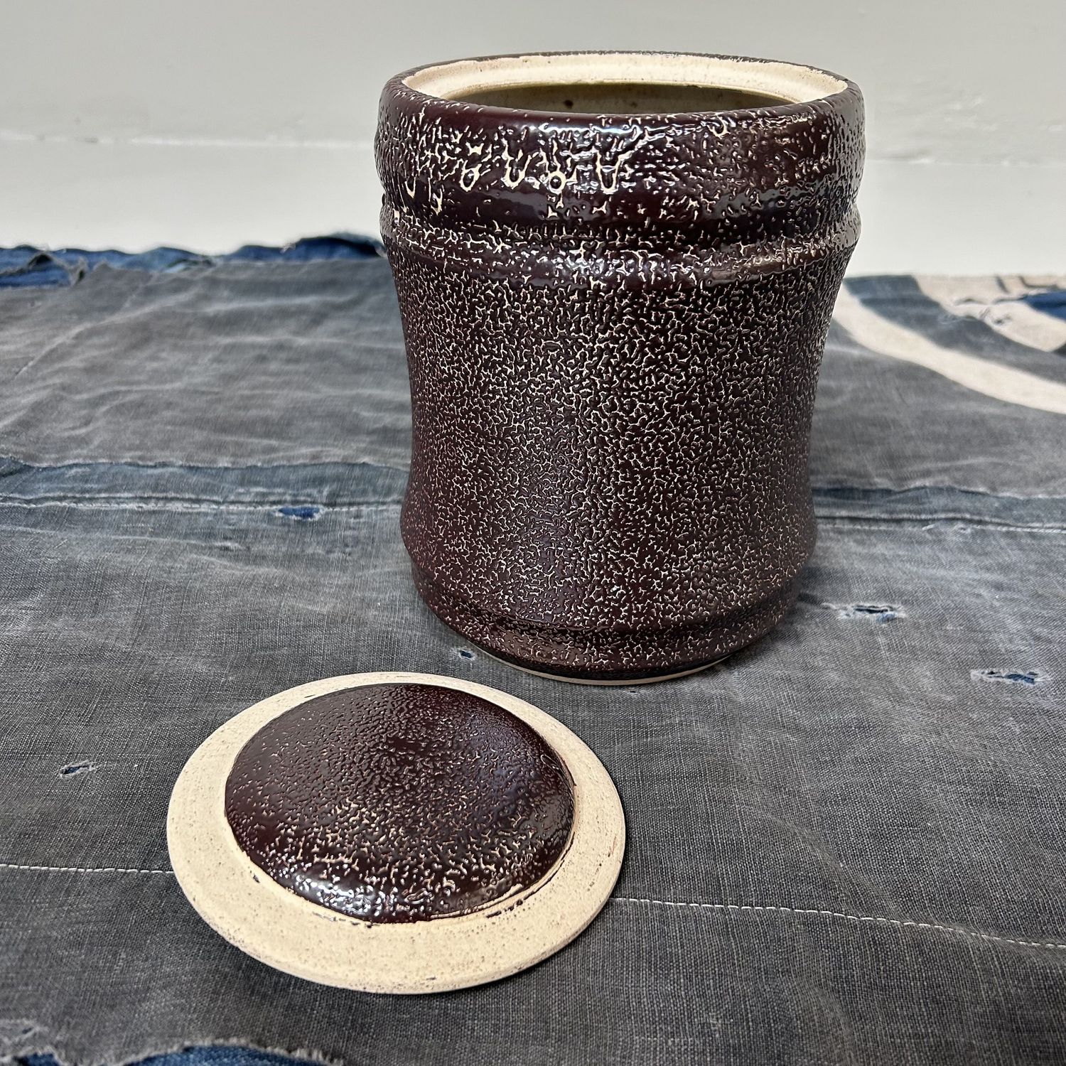 Mizusashi, Japanse Waterpot Theeceremonie, Noma Gazan, jaren '60.