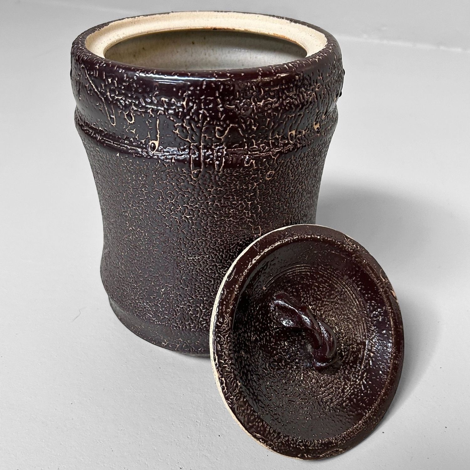 Mizusashi, Japanse Waterpot Theeceremonie, Noma Gazan, jaren '60.