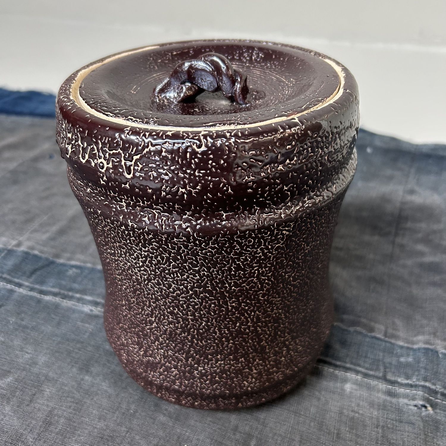 Mizusashi, Japanse Waterpot Theeceremonie, Noma Gazan, jaren '60.