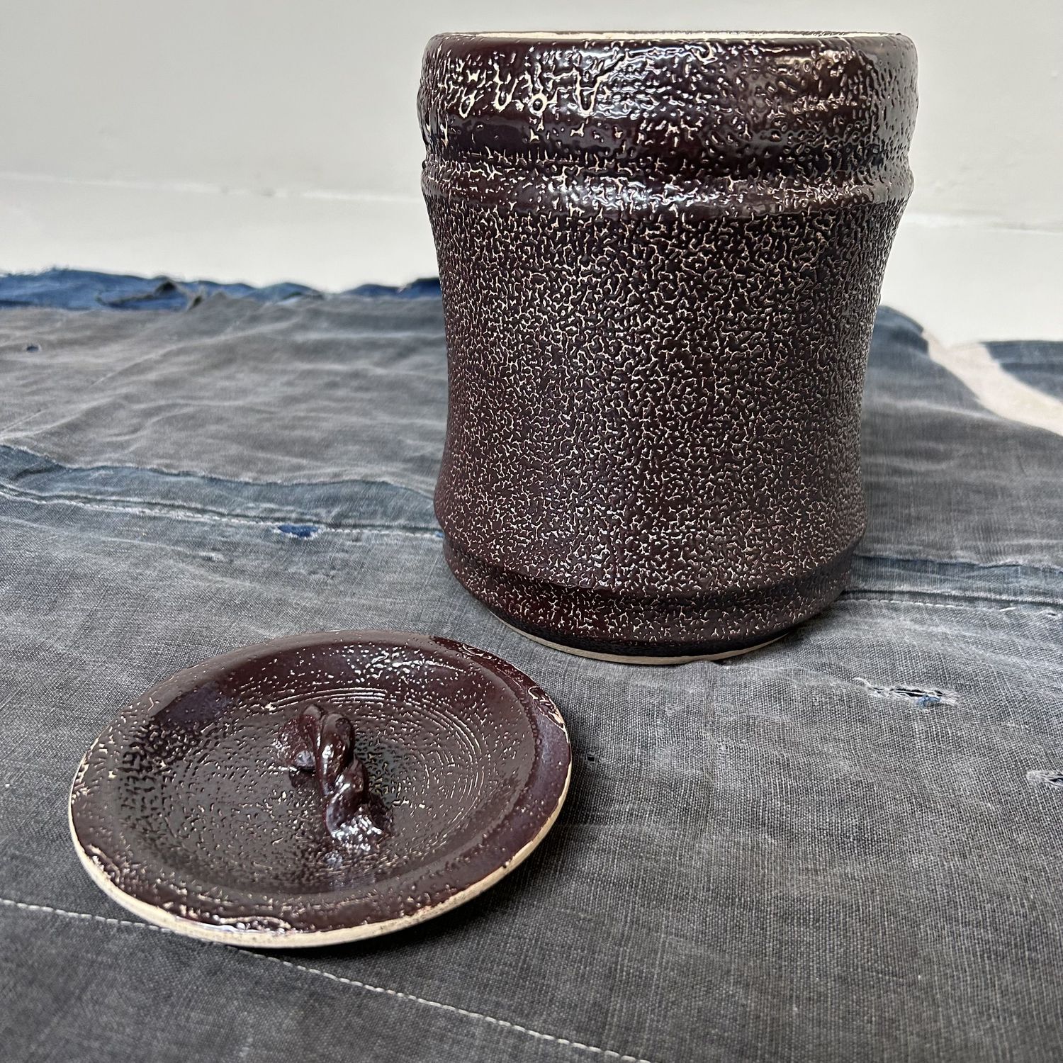 Mizusashi, Japanse Waterpot Theeceremonie, Noma Gazan, jaren '60.