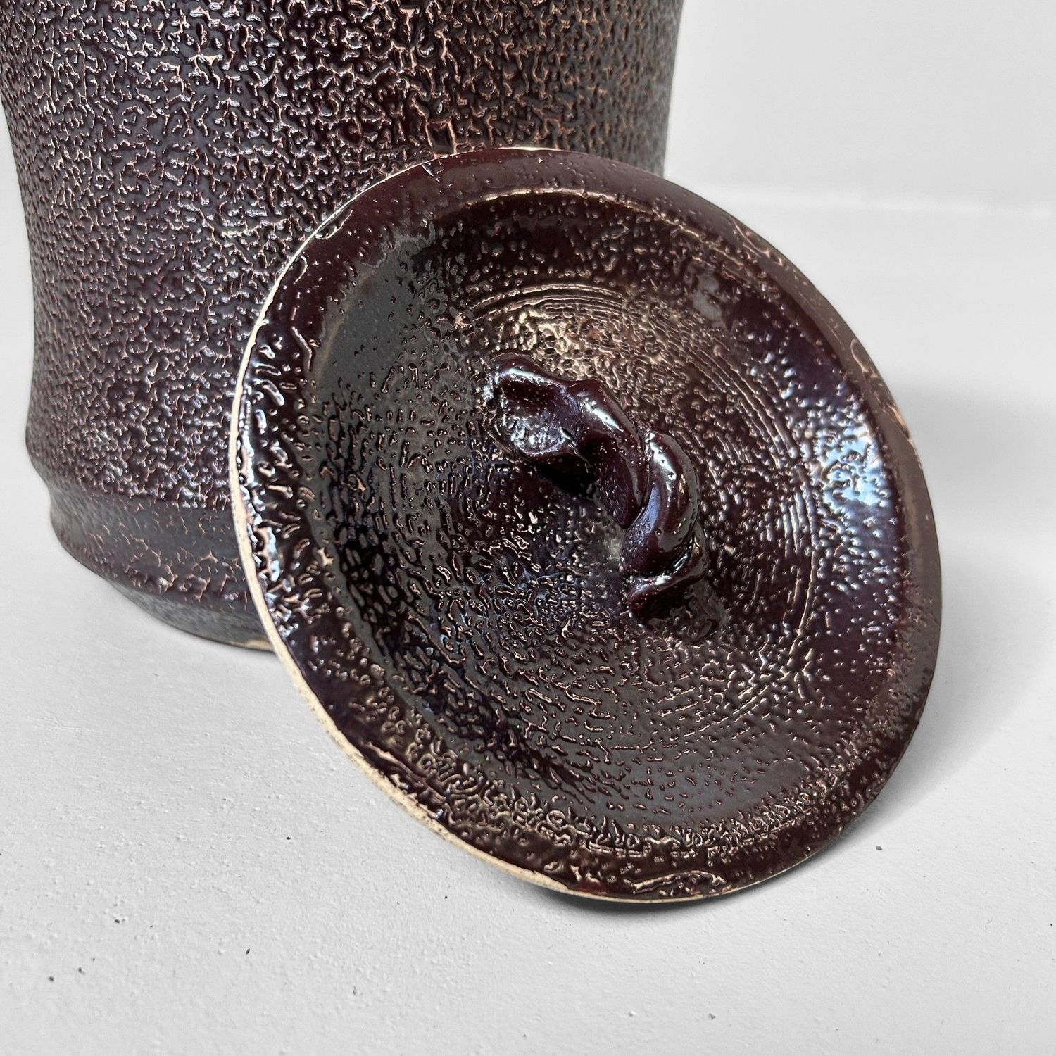 Mizusashi, Japanse Waterpot Theeceremonie, Noma Gazan, jaren '60.