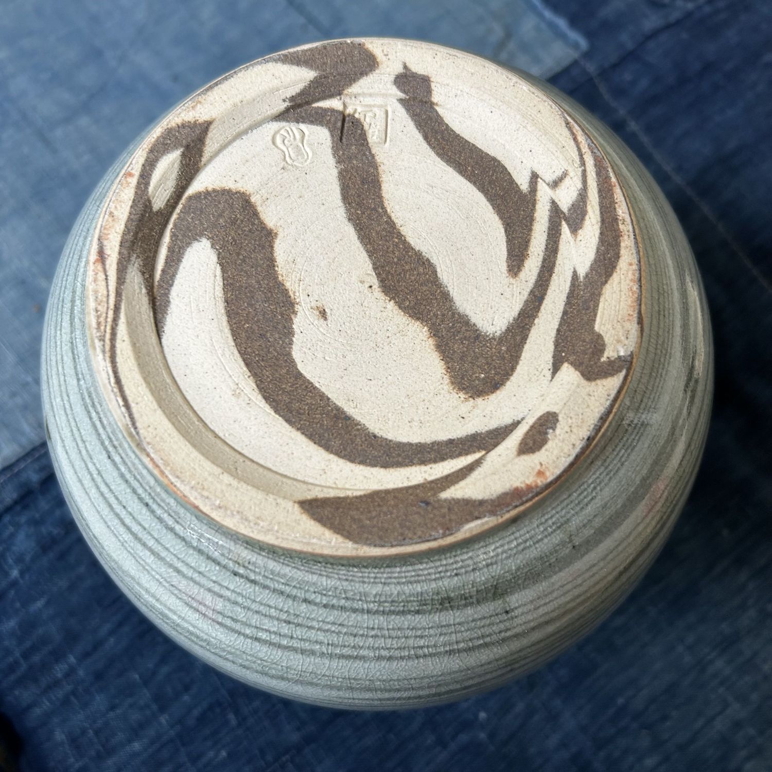 Mizusashi, Japanse Waterpot Theeceremonie, Noma Gazan, jaren '60.