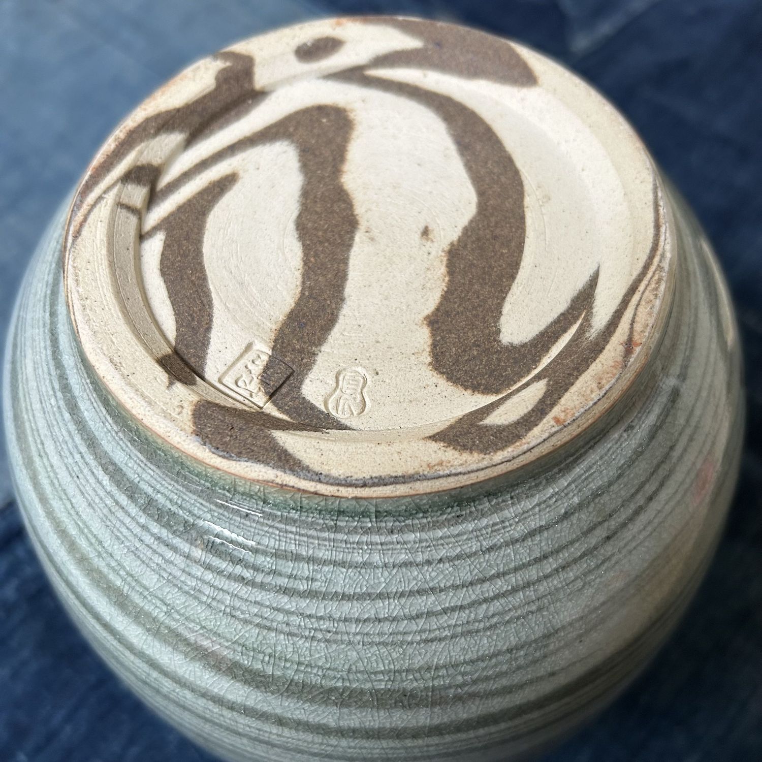 Mizusashi, Japanse Waterpot Theeceremonie, Noma Gazan, jaren '60.